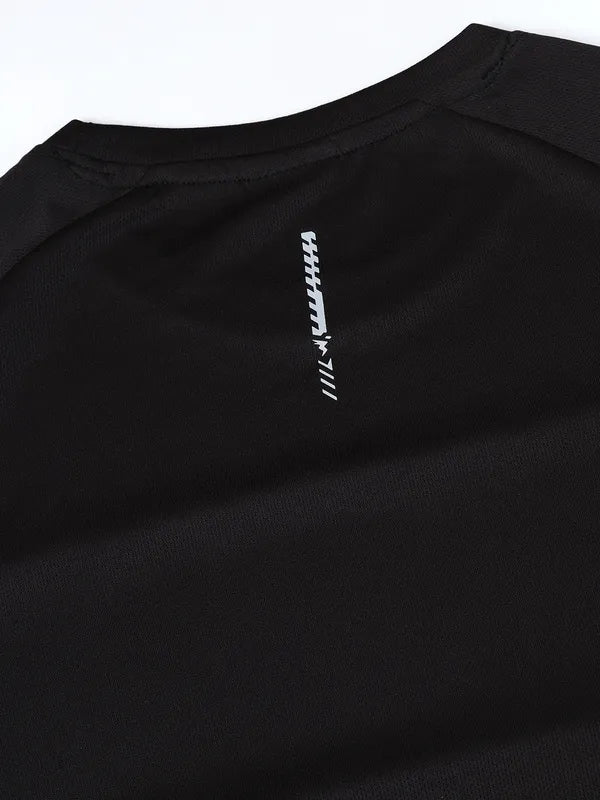 Boys Colorblock Slim Fit Crew Neck T-shirt with DOUBLE COOL - Image 8