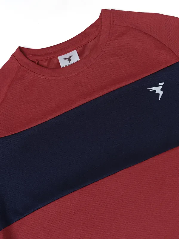 Boys Colorblock Slim Fit Crew Neck T-shirt with DOUBLE COOL - Image 7