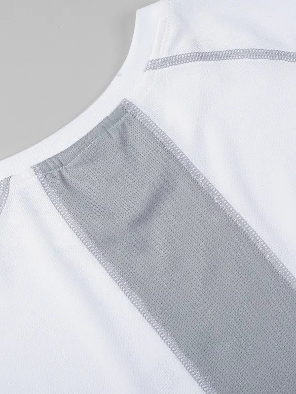 Boys Printed Slim Fit Crew Neck T-shirt with TECHNO COOL+ - Image 9