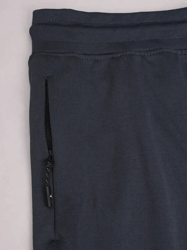 Boys Solid Slim Fit Shorts with TECHNO COOL+ - Image 4