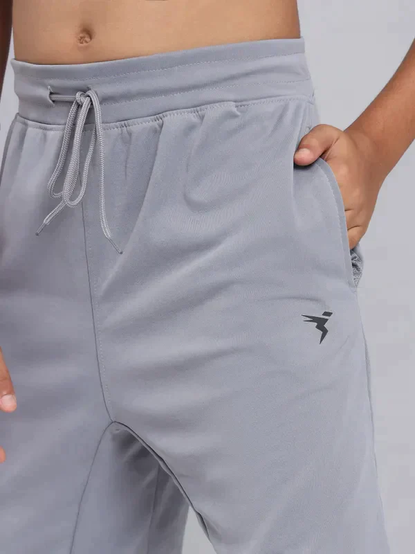 Boys Solid Slim Fit Shorts with TECHNO COOL+ - Image 8