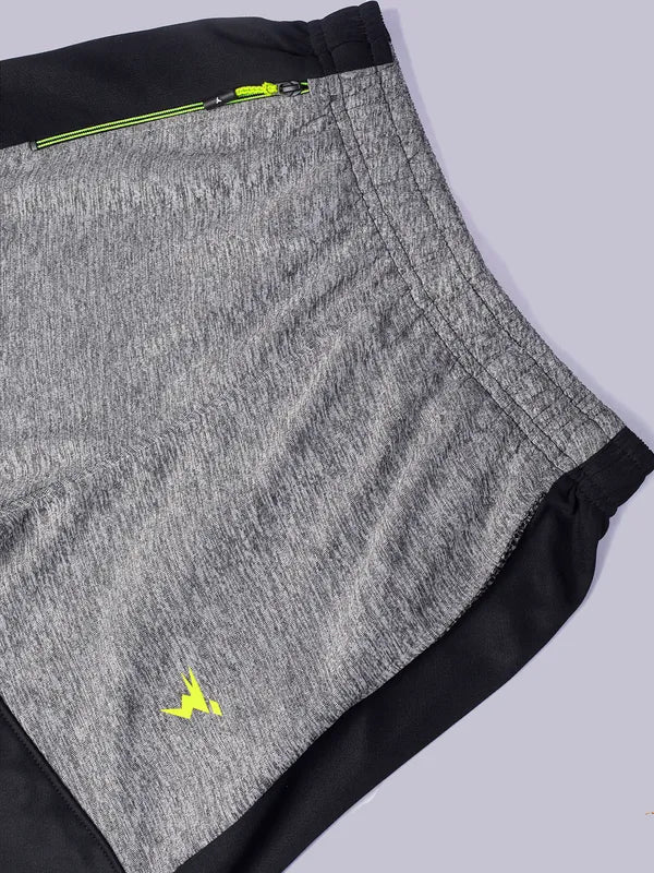 Boys Melange Slim Fit Shorts with TECHNO GUARD - Image 6