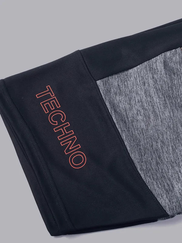 Boys Melange Slim Fit Shorts with TECHNO GUARD - Image 7