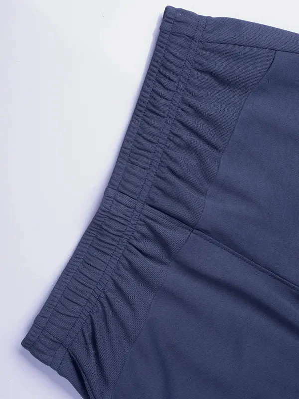 Boys Solid Slim Fit Shorts with TECHNO GUARD - Image 39