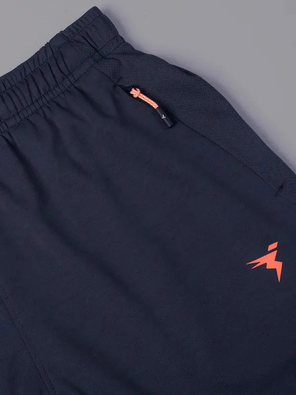 Boys Solid Slim Fit Shorts with TECHNO GUARD - Image 6