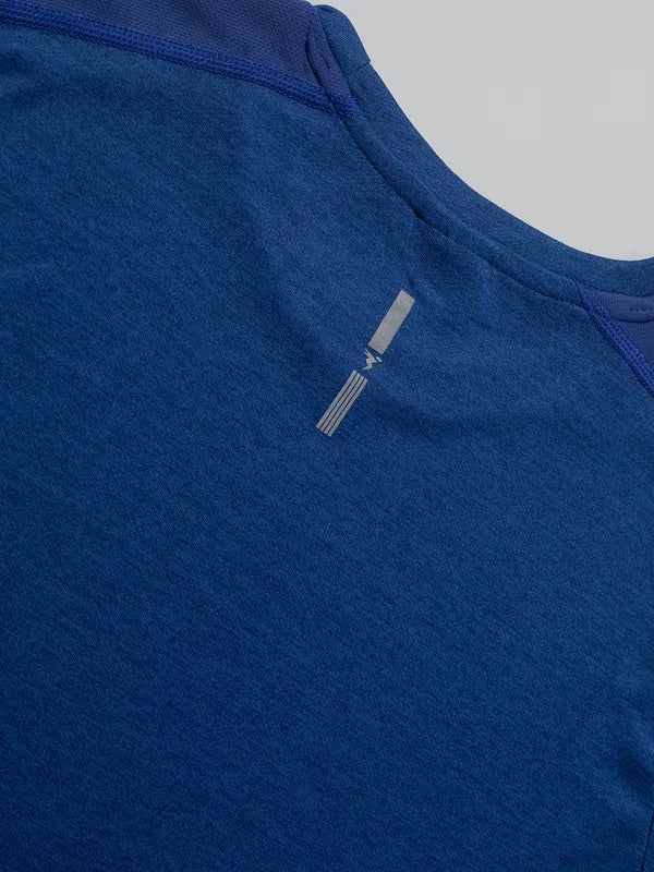 Boys Melange Slim Fit Crew Neck T-shirt with DOUBLE COOL - Image 7