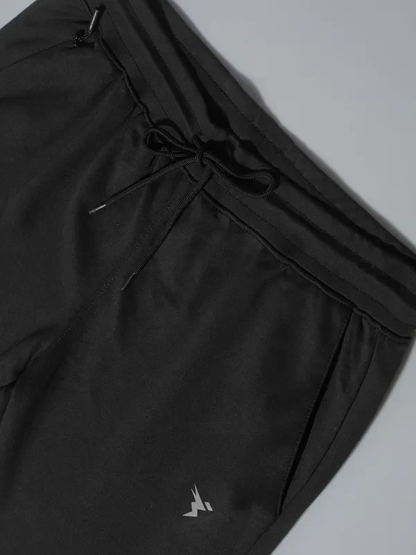Boys Solid Slim Fit Joggers with TECHNO GUARD - Image 6