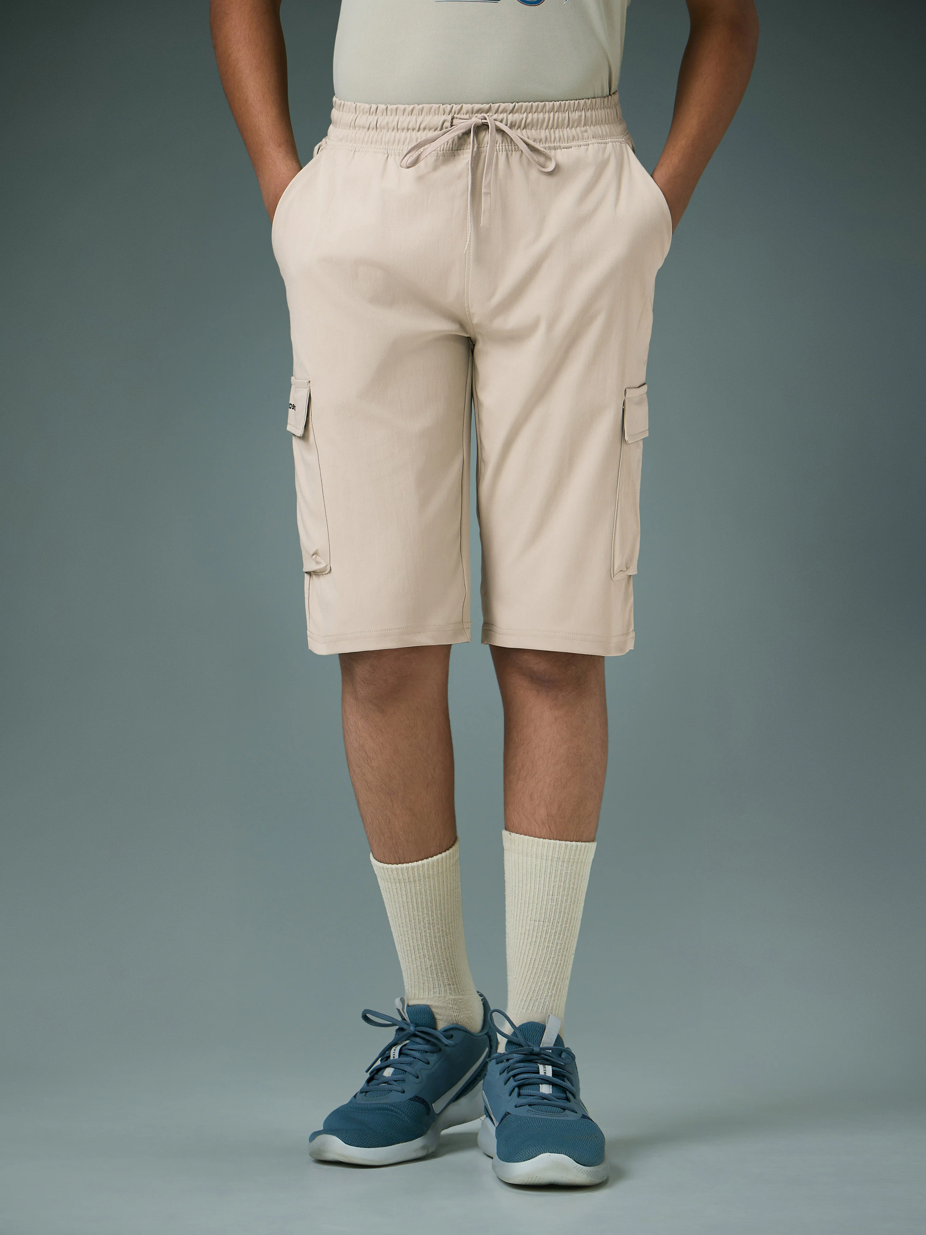 Boys Cargo Shorts Slim Fit Sports with TS FLEXI - Image 2