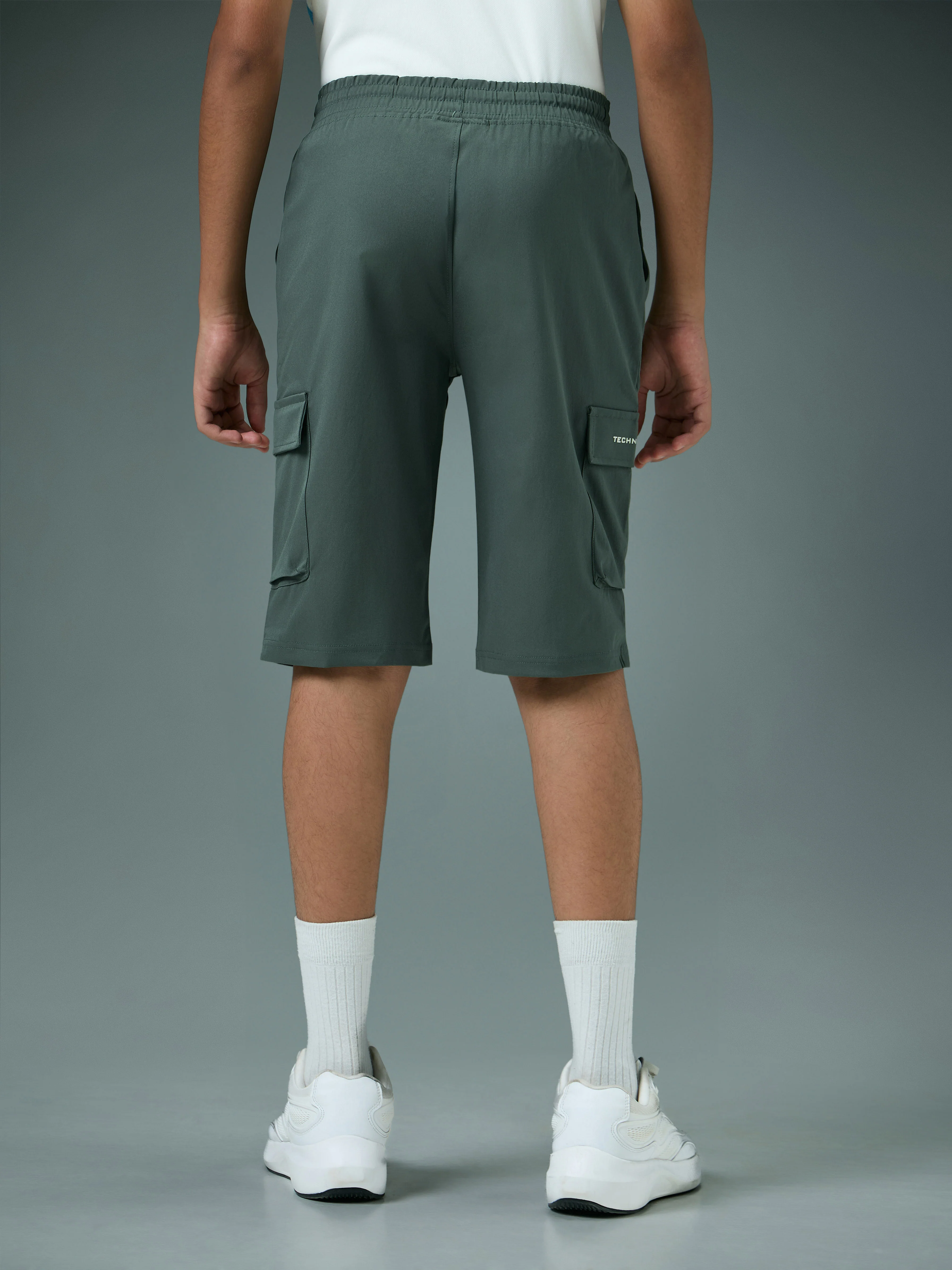 Boys Cargo Shorts Slim Fit Sports with TS FLEXI - Image 2