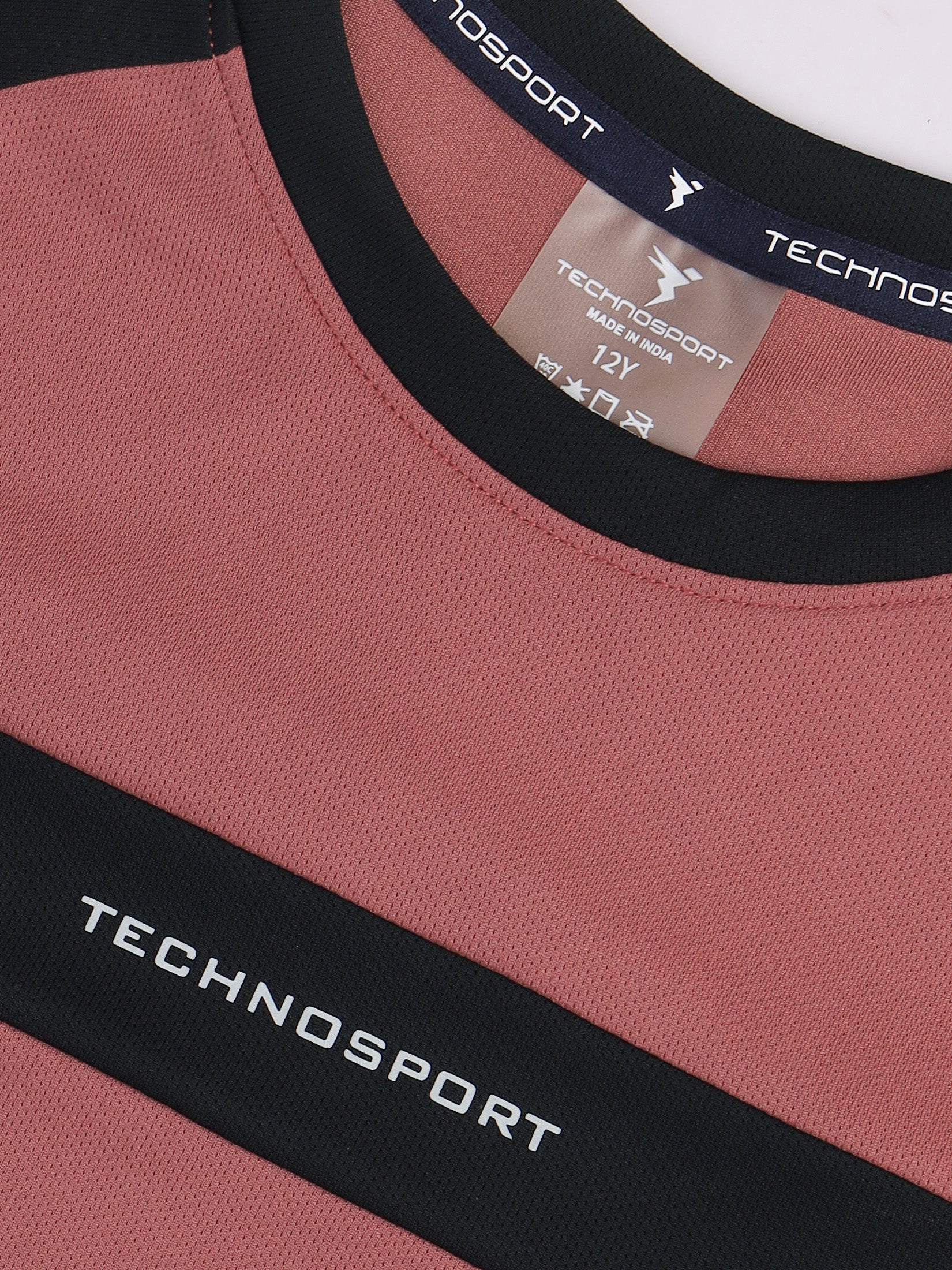 Boys Colorblock Slim Fit Crew Neck T-shirt with TECHNO COOL+ - Image 6