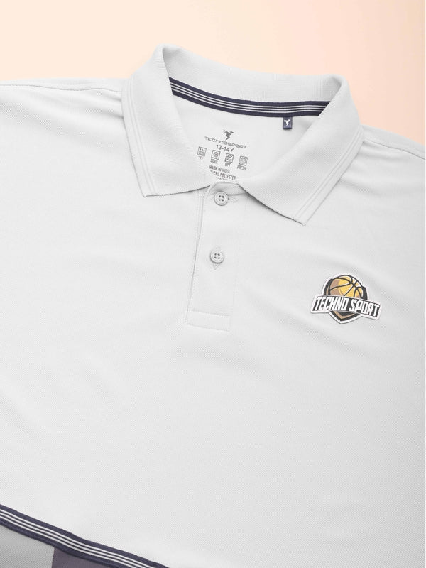 Boys Colorblock Slim Fit Polo T-shirt with MATPIQ - Image 7