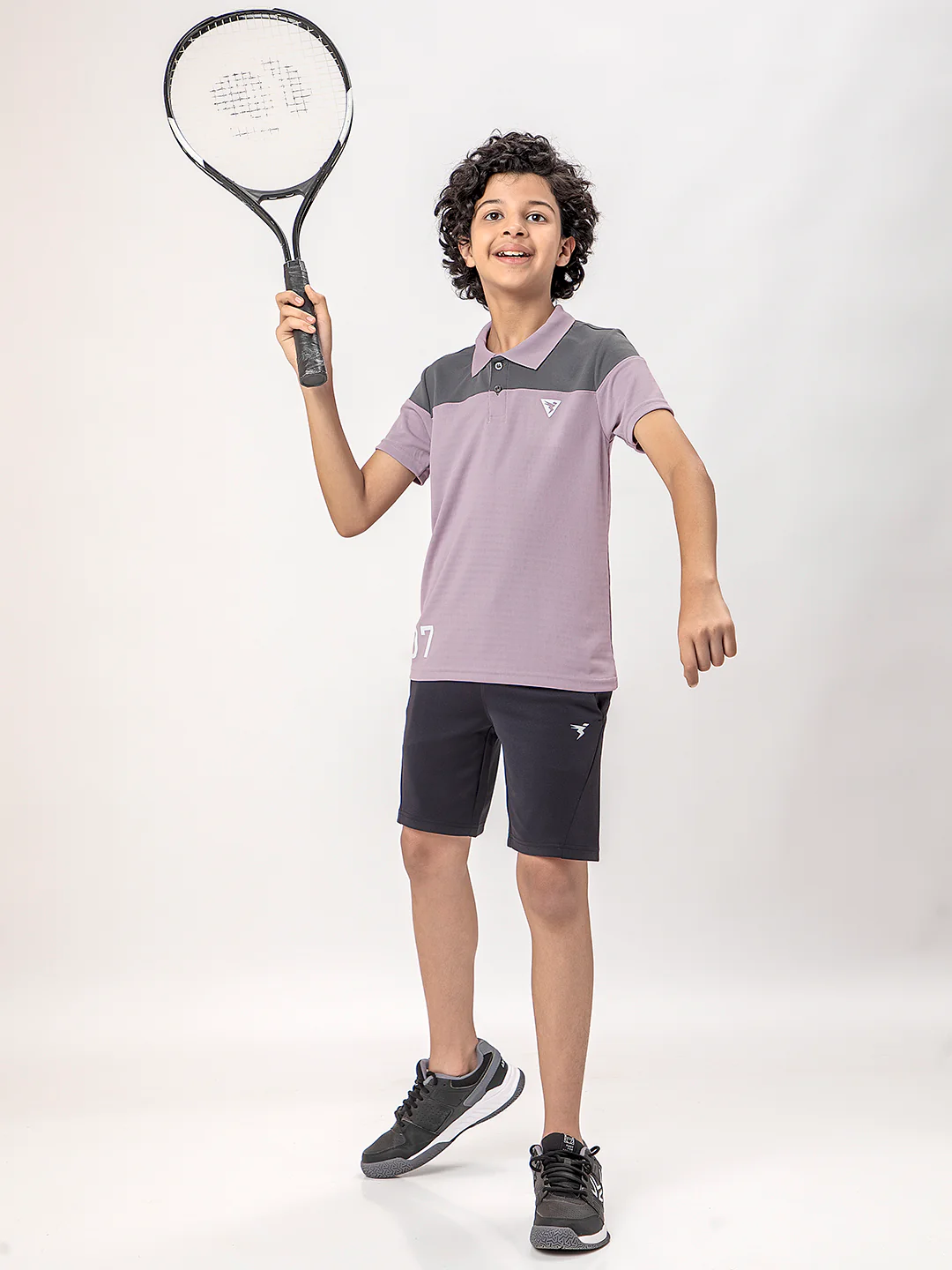 Boys Colorblock Slim Fit Polo T-shirt with TECHNOCOOL+ - Image 2