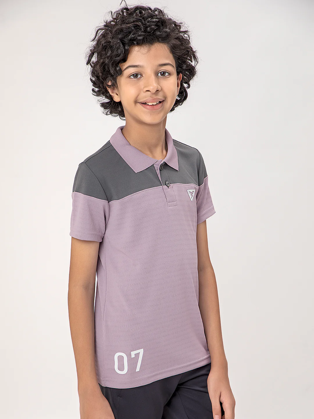 Boys Colorblock Slim Fit Polo T-shirt with TECHNOCOOL+ - Image 4