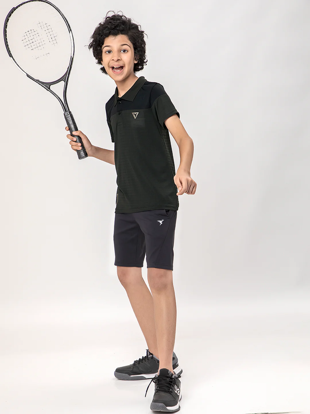 Boys Colorblock Slim Fit Polo T-shirt with TECHNOCOOL+ - Image 2