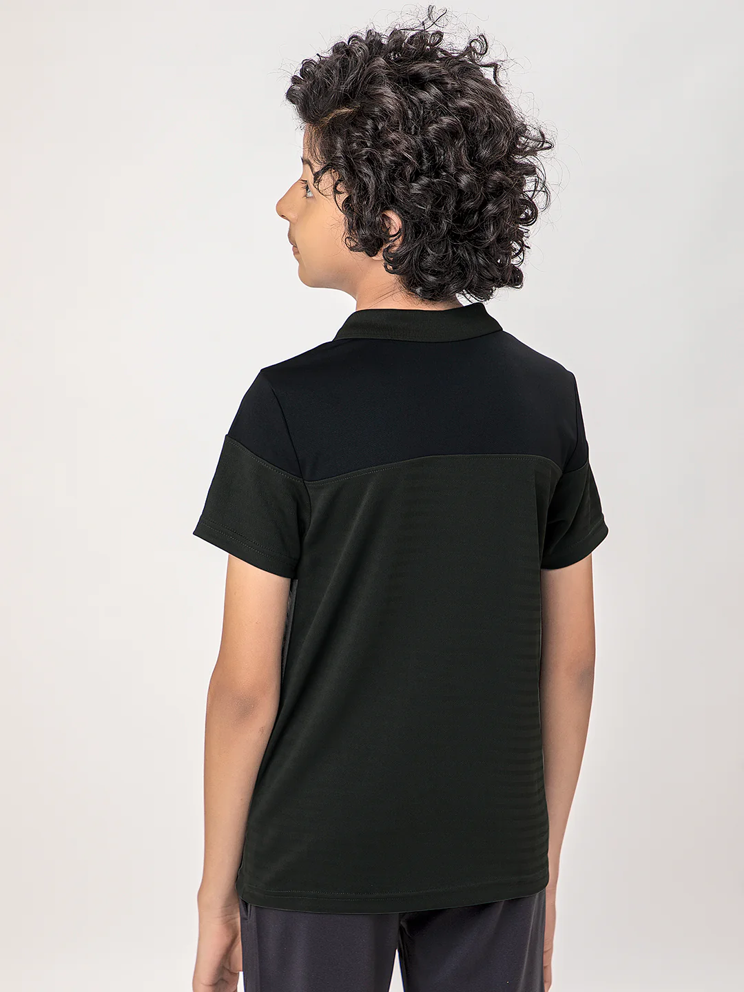 Boys Colorblock Slim Fit Polo T-shirt with TECHNOCOOL+ - Image 3