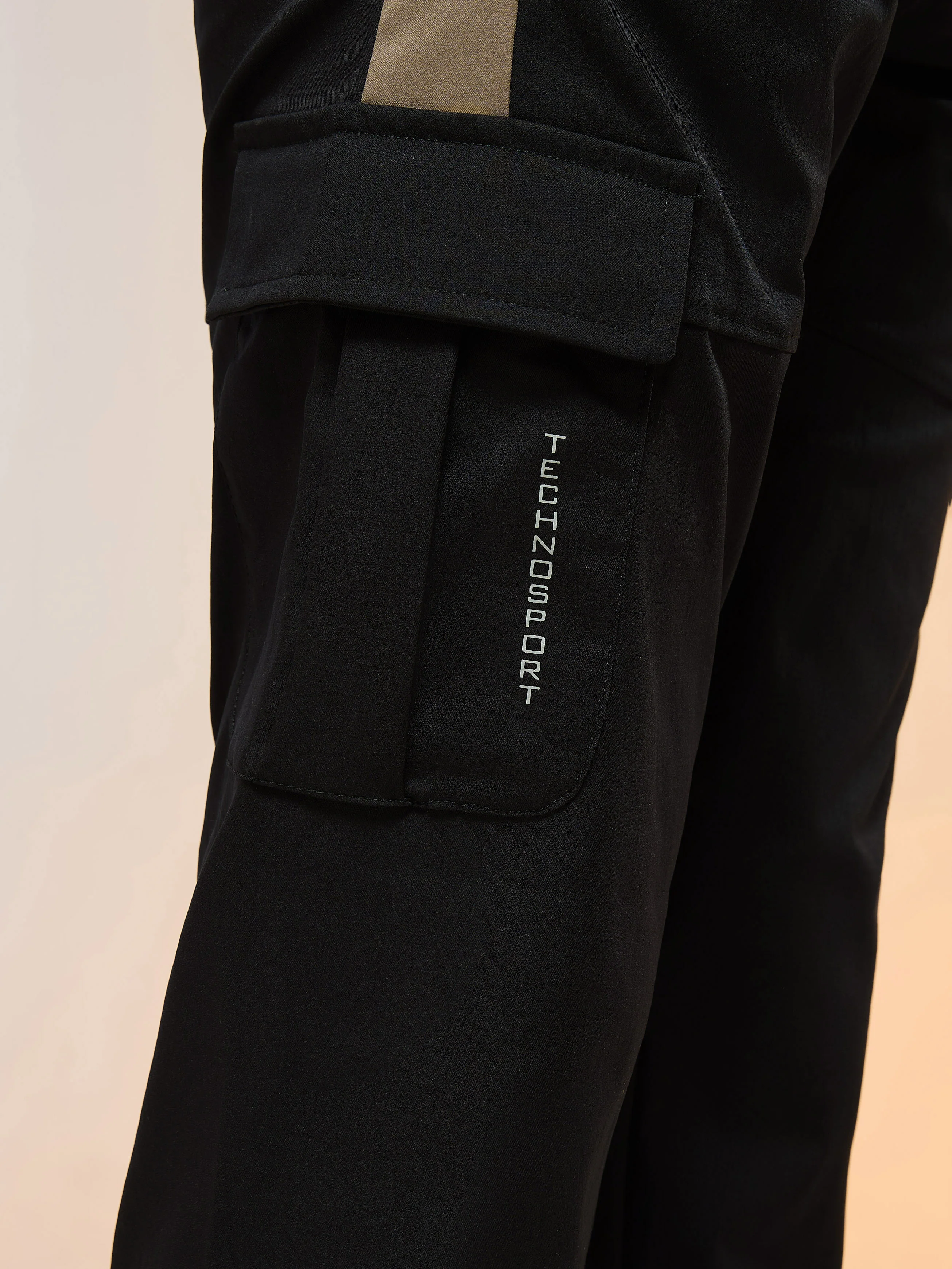 Boys Colorblock Straight Fit Sports Cargo Trackpants with TS FLEXI - Image 7