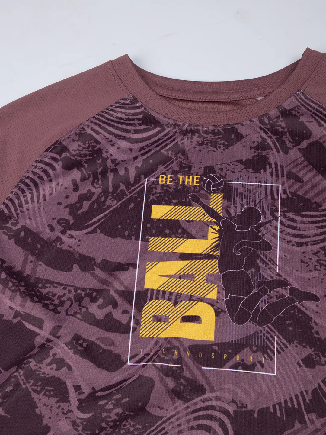Boys Printed Slim Fit Crew Neck T-shirt with TECHNO COOL+ - Image 6