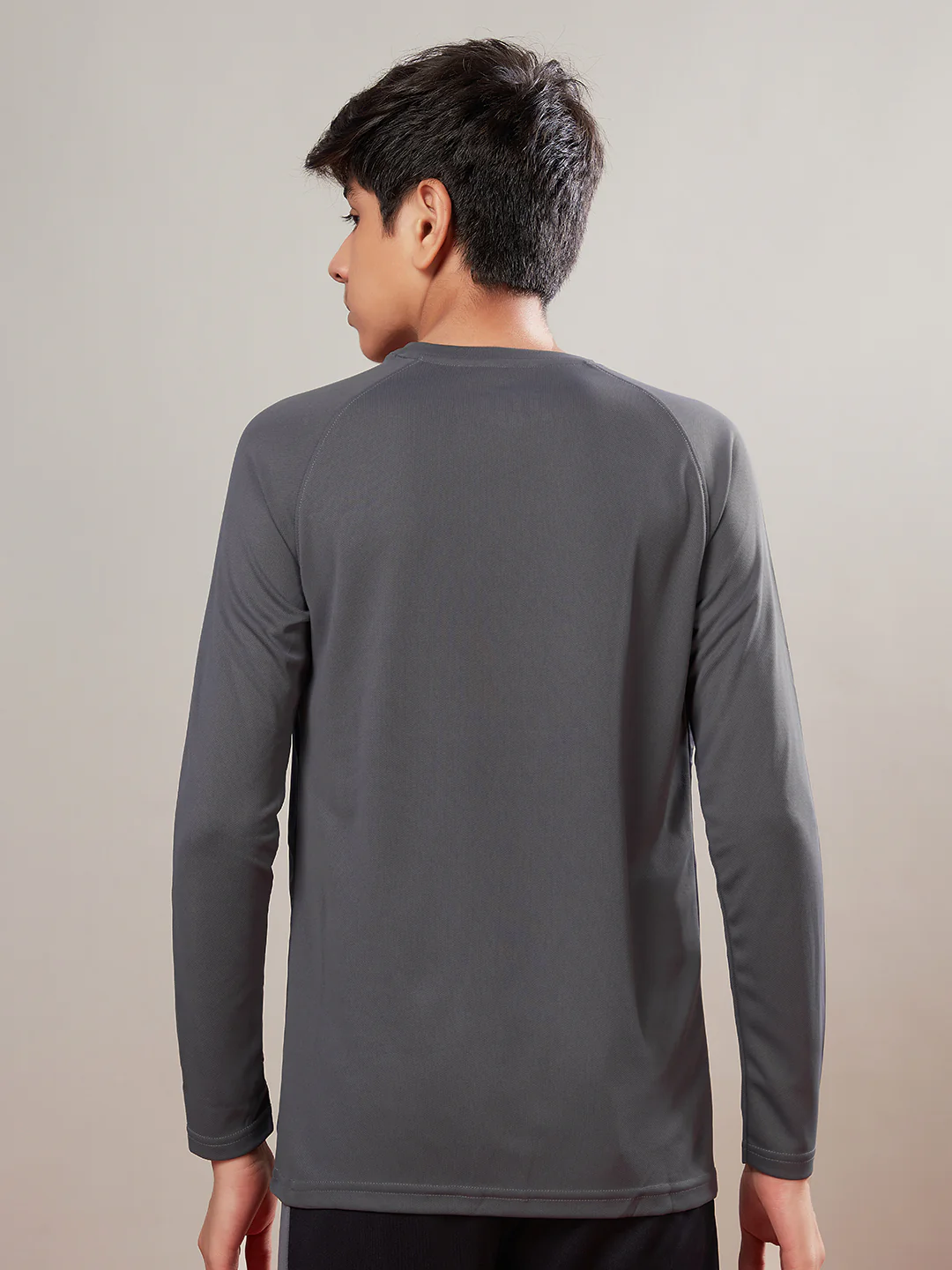 Boys Printed Slim Fit Crew Neck T-shirt with TECHNO COOL+ - Image 2