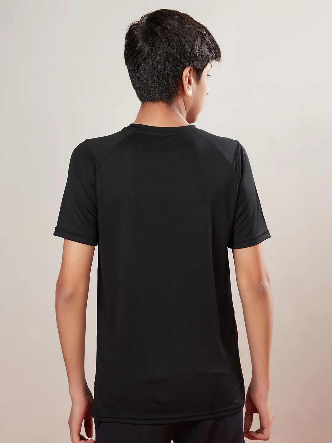 Boys Printed Slim Fit Crew Neck T-shirt with TECHNOLITE - Image 3