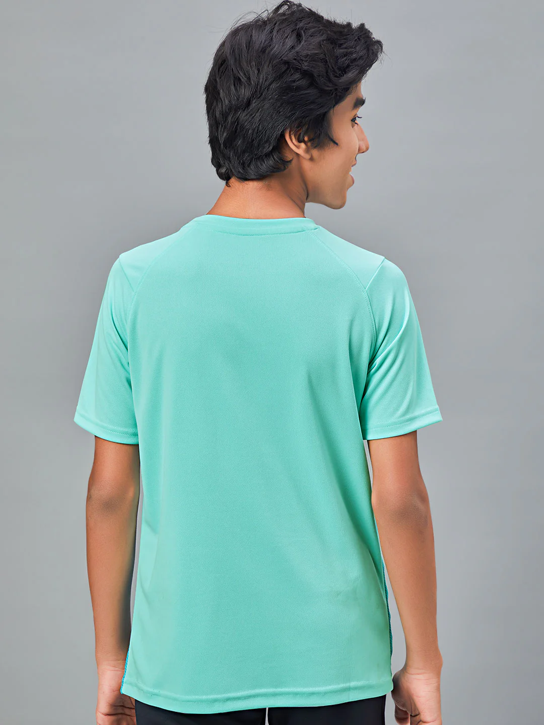Boys Printed Slim Fit Crew Neck T-shirt with TECHNOLITE - Image 2