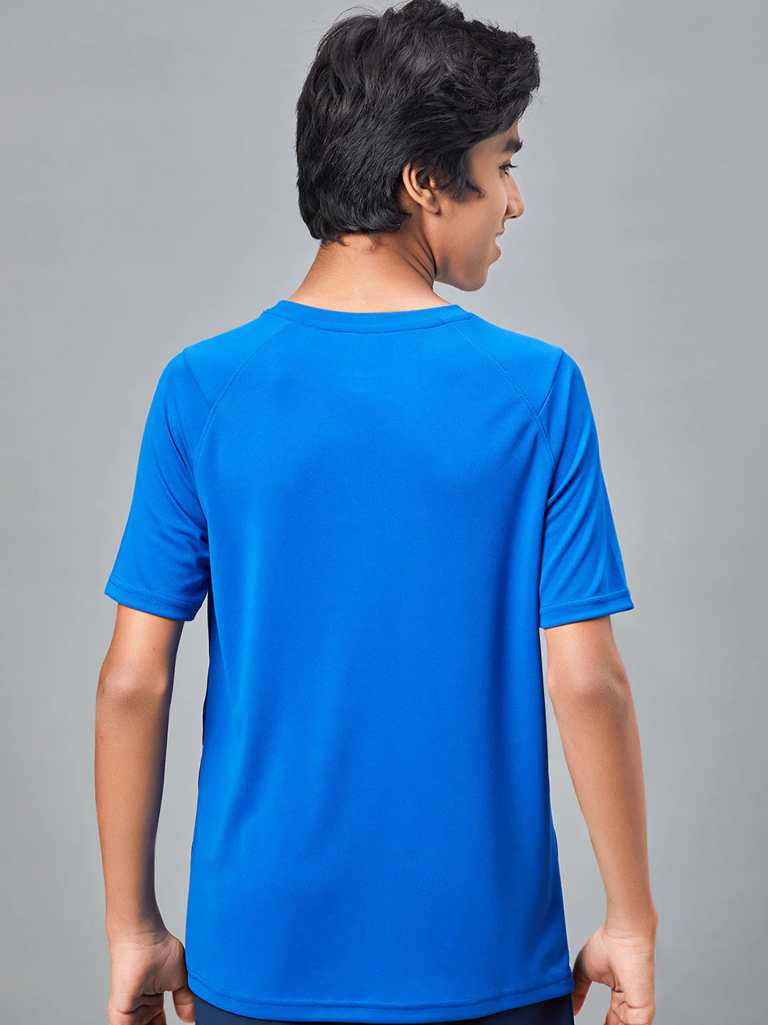 Boys Printed Slim Fit Crew Neck T-shirt with TECHNOLITE - Image 2