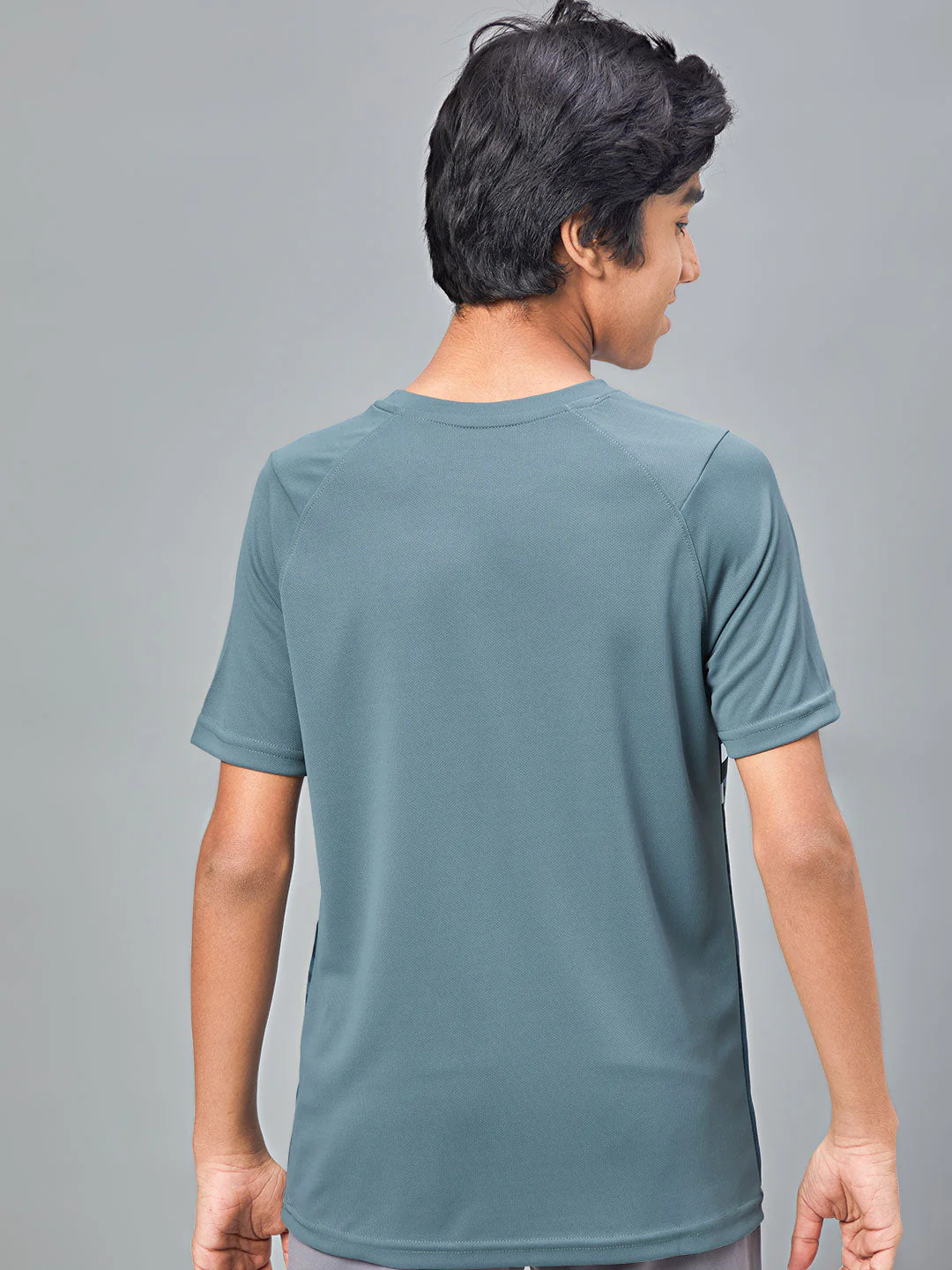 Boys Printed Slim Fit Crew Neck T-shirt with TECHNOLITE - Image 2