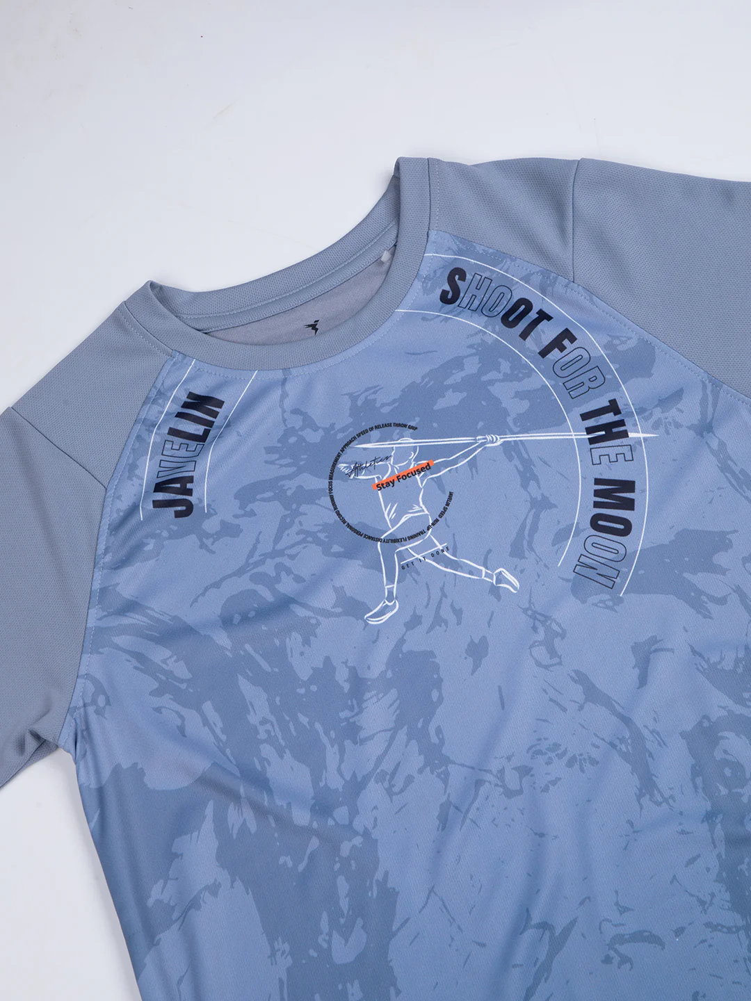 Boys Printed Slim Fit Crew Neck T-shirt with TECHNOLITE - Image 8