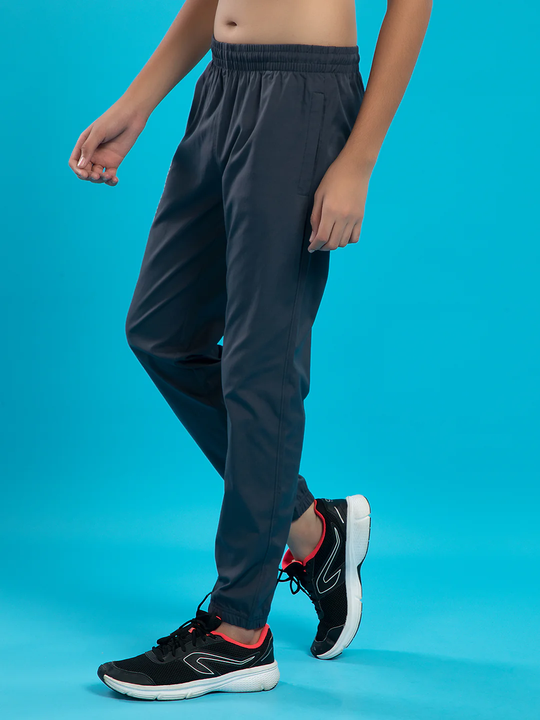 Boys Printed Slim Fit Joggers with TECHNO GUARD - Image 4