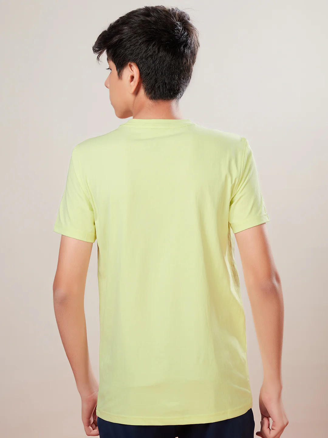 Boys Printed Slim Fit Round Neck Sports T-shirt with COTFLEX - Image 2