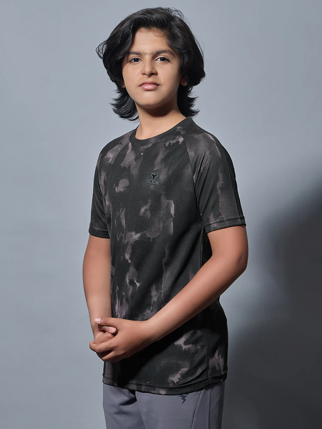 Boys Printed Slim Fit Round Neck Sports T-shirt with TECHNOCOOL+ - Image 4