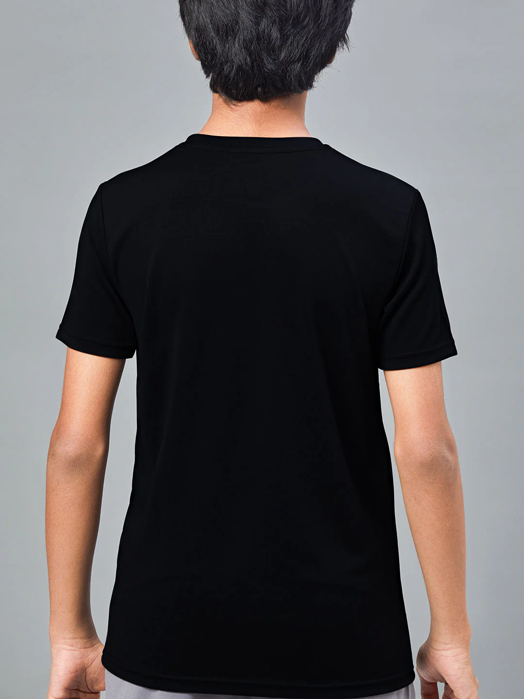 Boys Printed Slim Fit Round Neck Sports T-shirt with TECHNOCOOL+ - Image 3