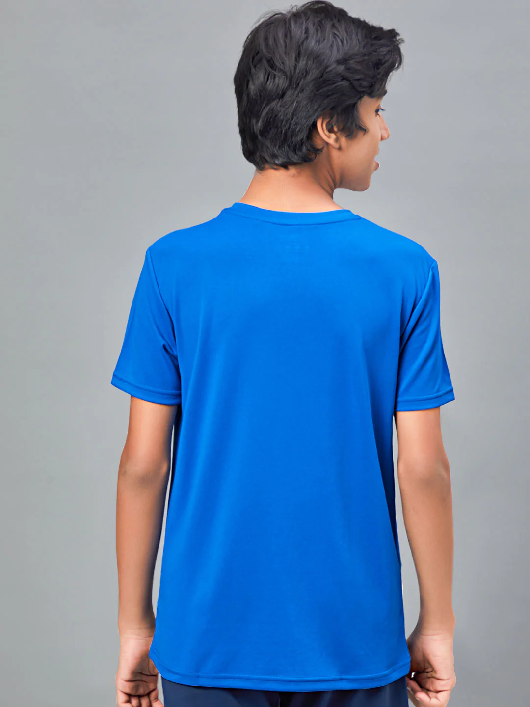 Boys Printed Slim Fit Round Neck Sports T-shirt with TECHNOCOOL+ - Image 3