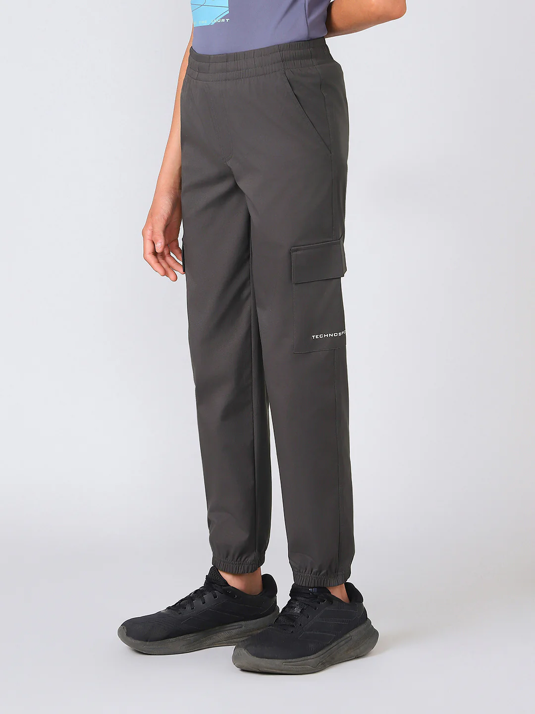 Boys Regular Fit Cargo Joggers with TS FLEXI - Image 4