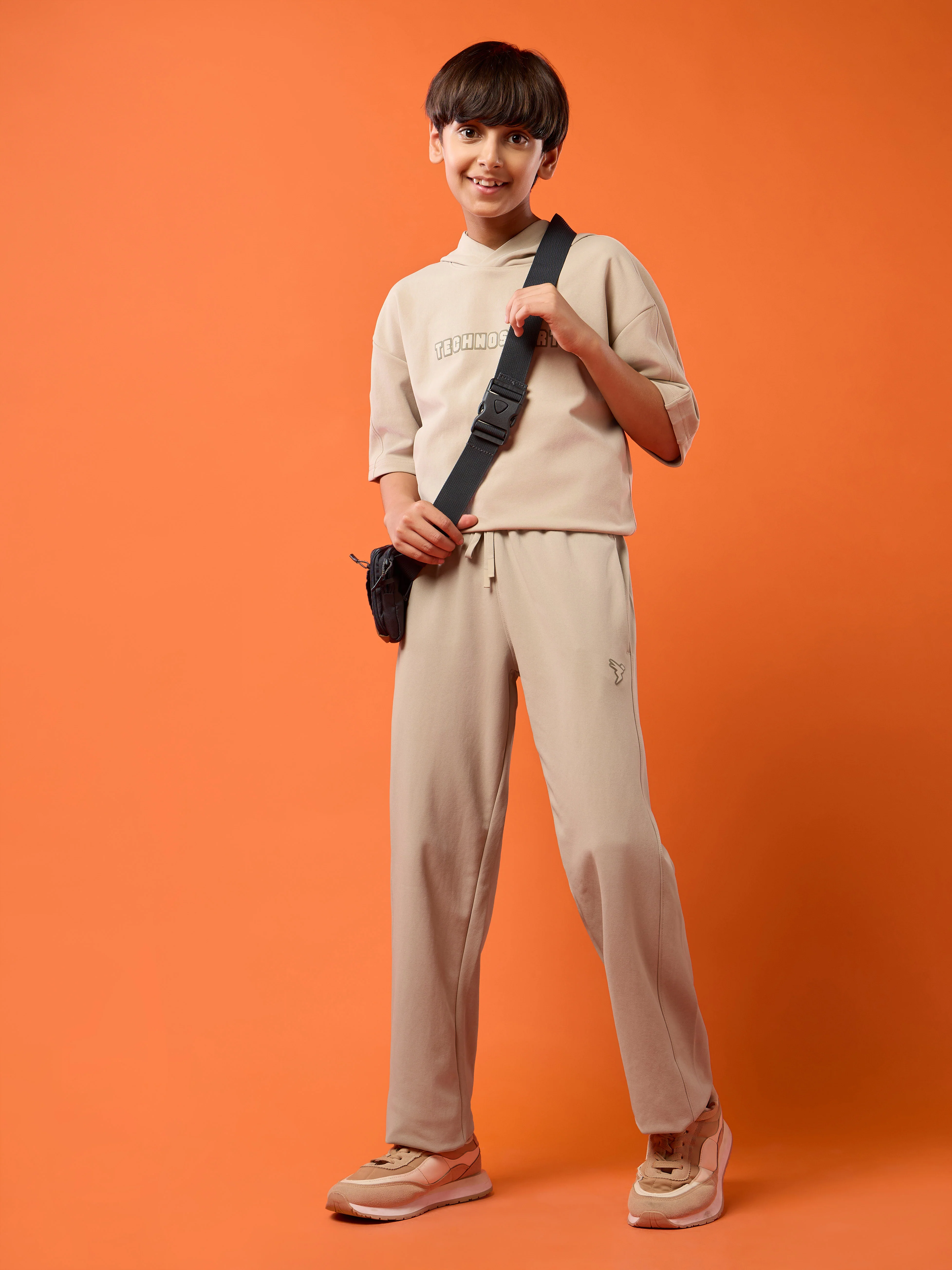 Boys Regular Fit Sports Trackpants with ELASTOPLUS - Image 5