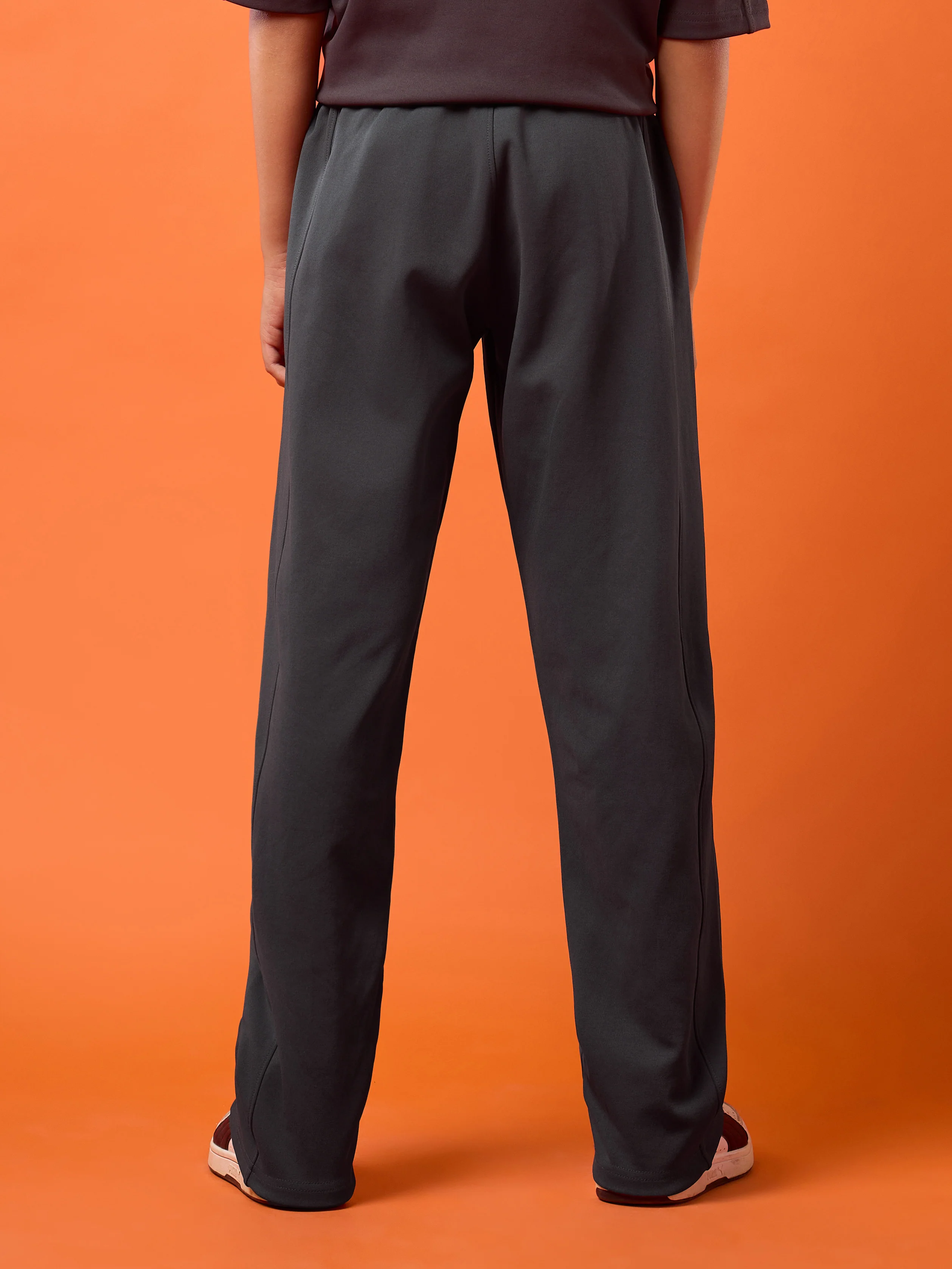 Boys Regular Fit Sports Trackpants with ELASTOPLUS - Image 3