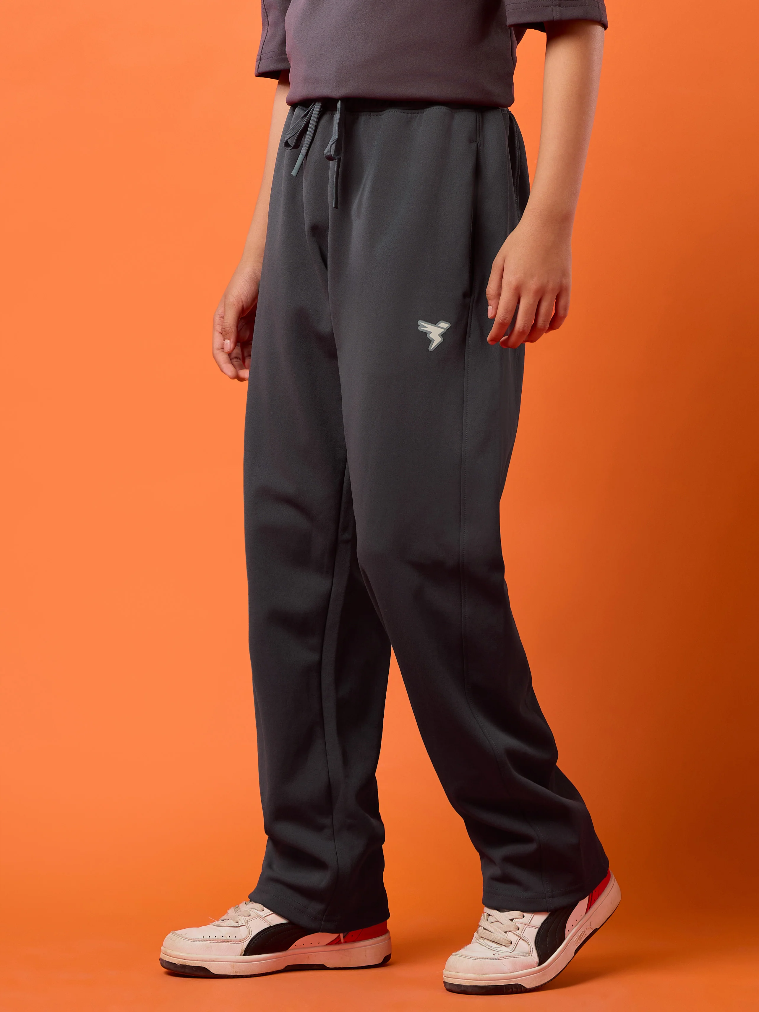Boys Regular Fit Sports Trackpants with ELASTOPLUS - Image 4