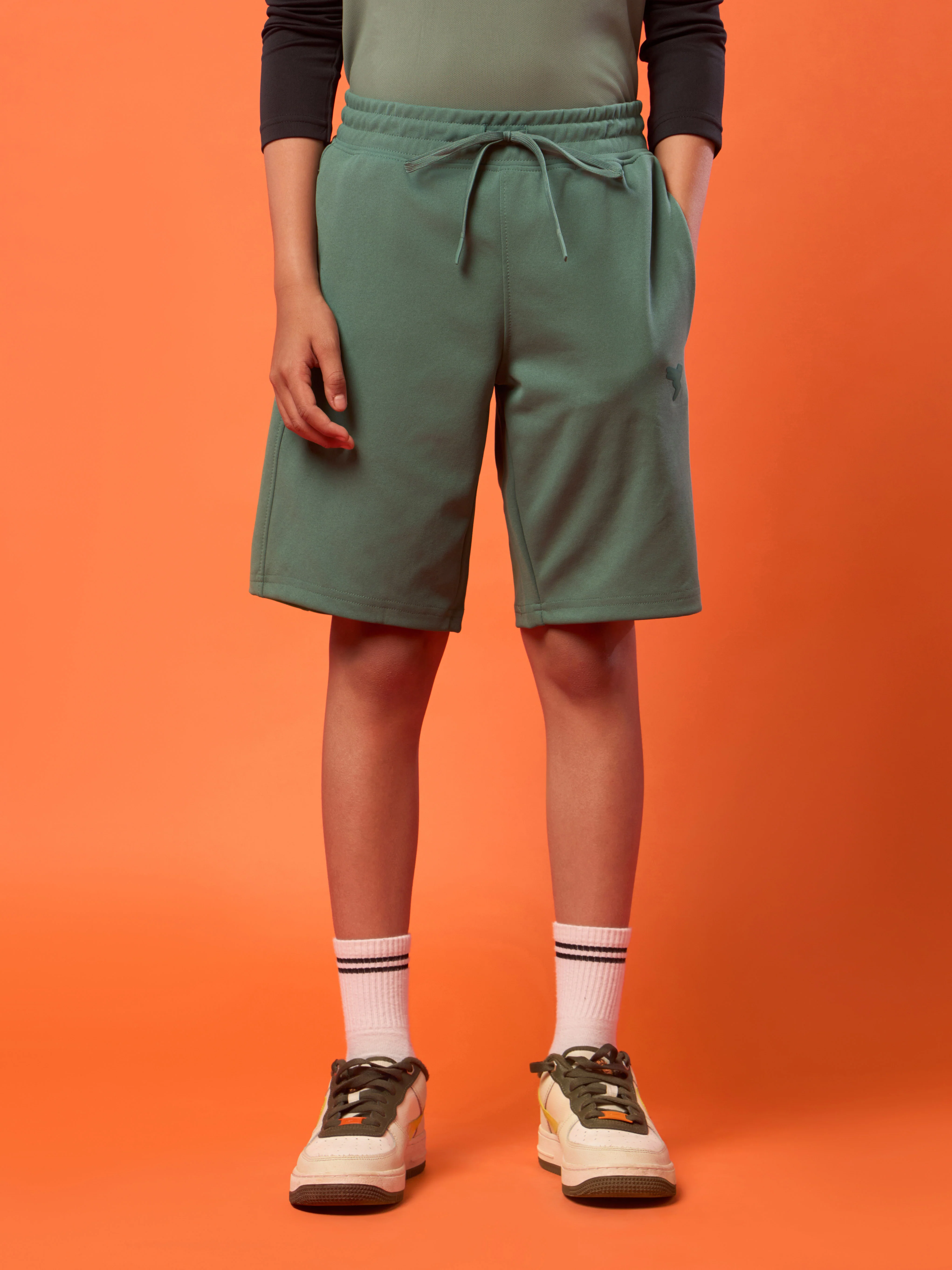 Boys Slim Fit Sports Shorts with ELASTOPLUS - Image 2