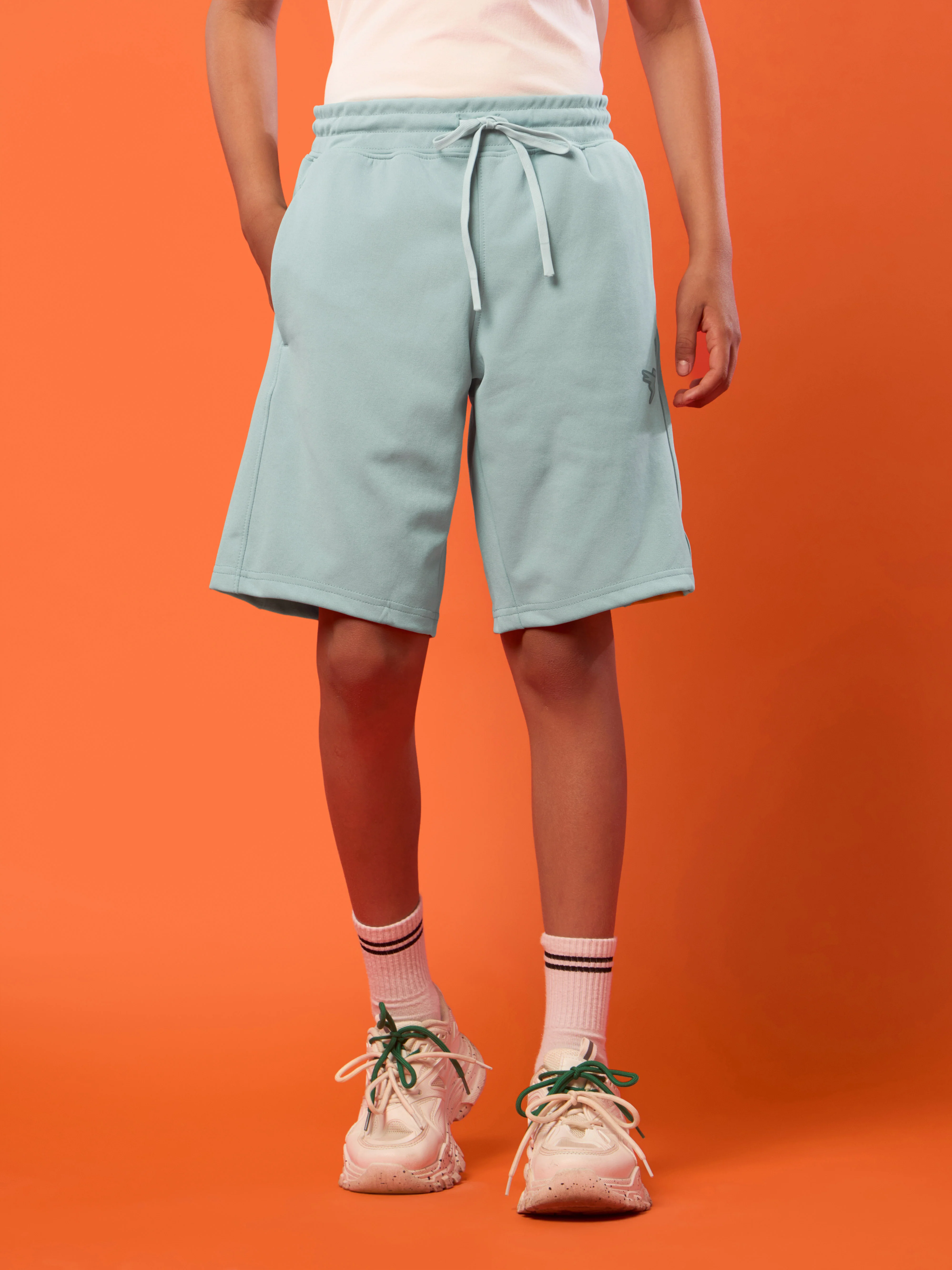 Boys Slim Fit Sports Shorts with ELASTOPLUS