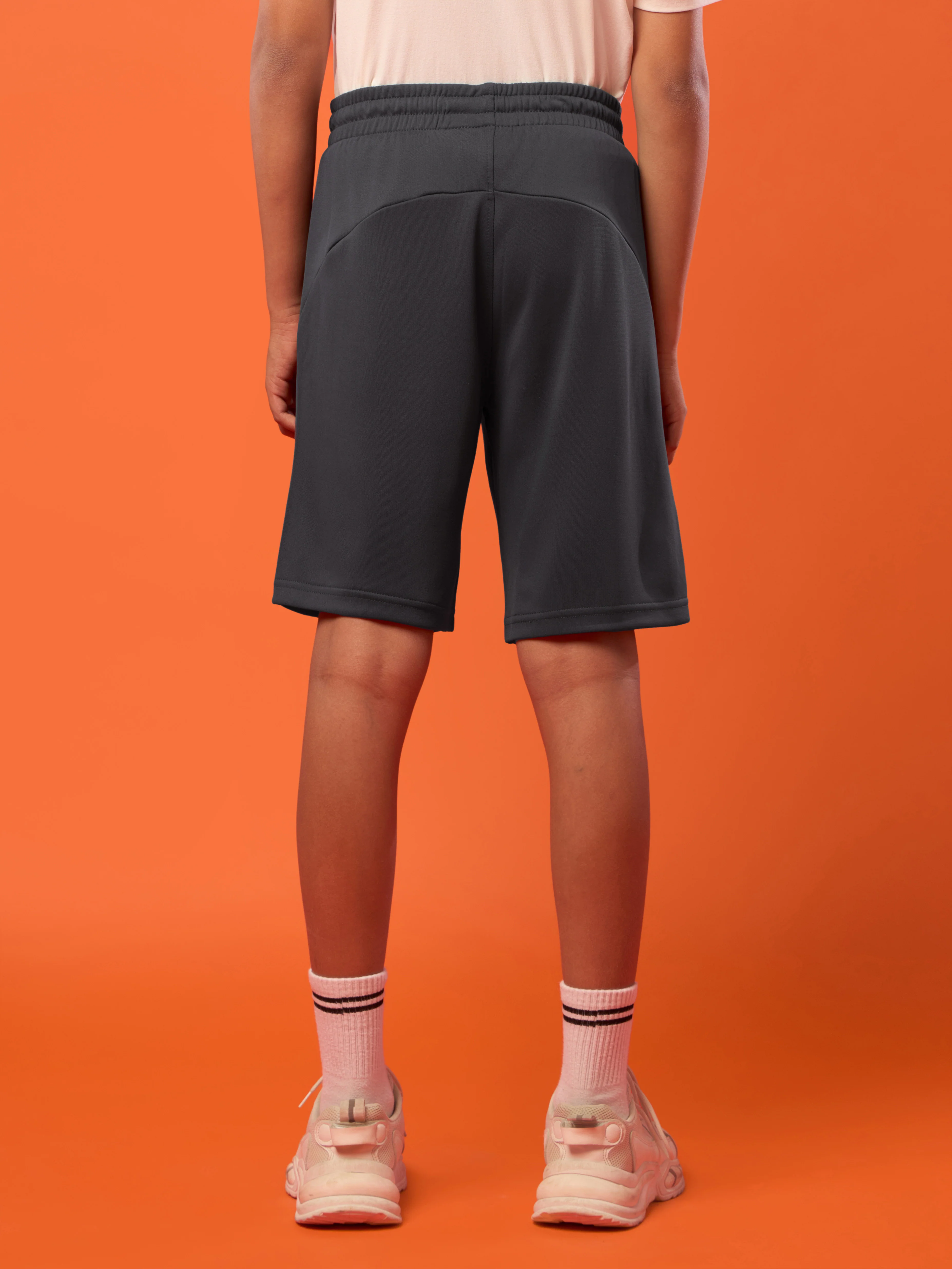 Boys Slim Fit Sports Shorts with TECHNO DRY - Image 3