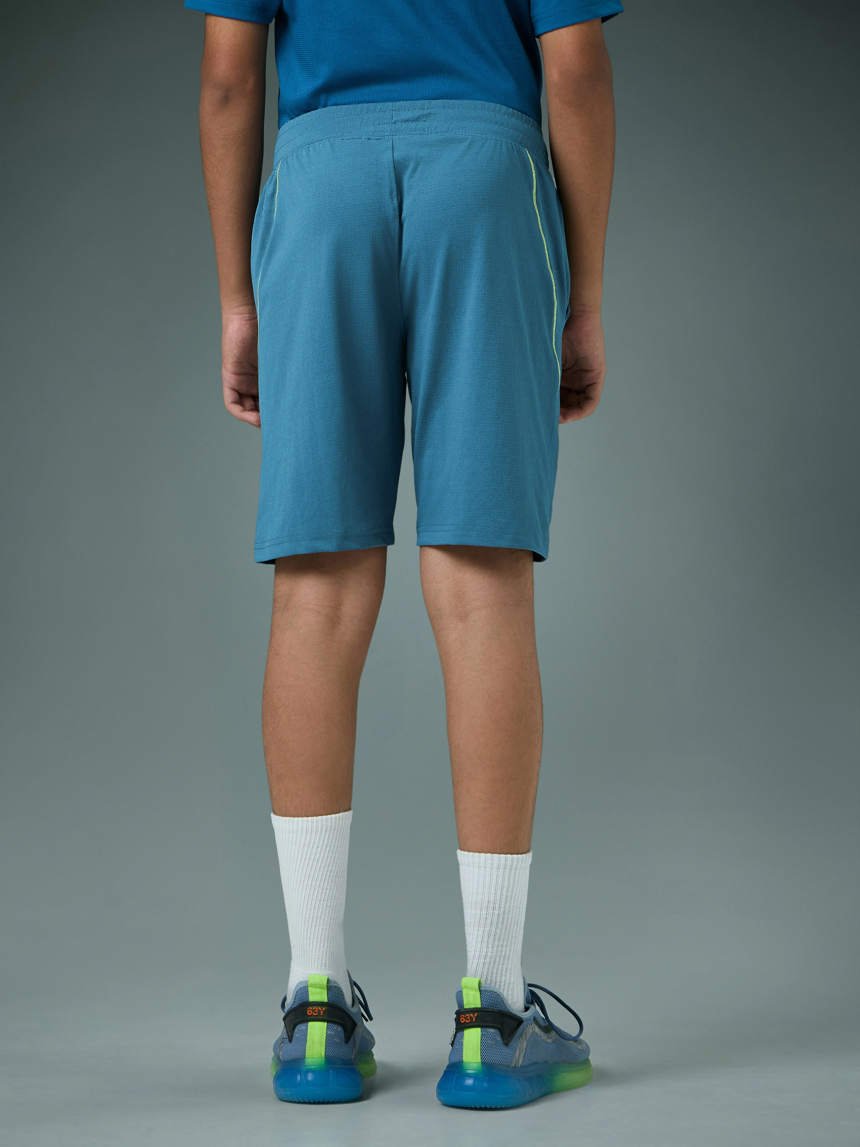 Boys Slim Fit Sports Shorts with COTFLEX - Image 3