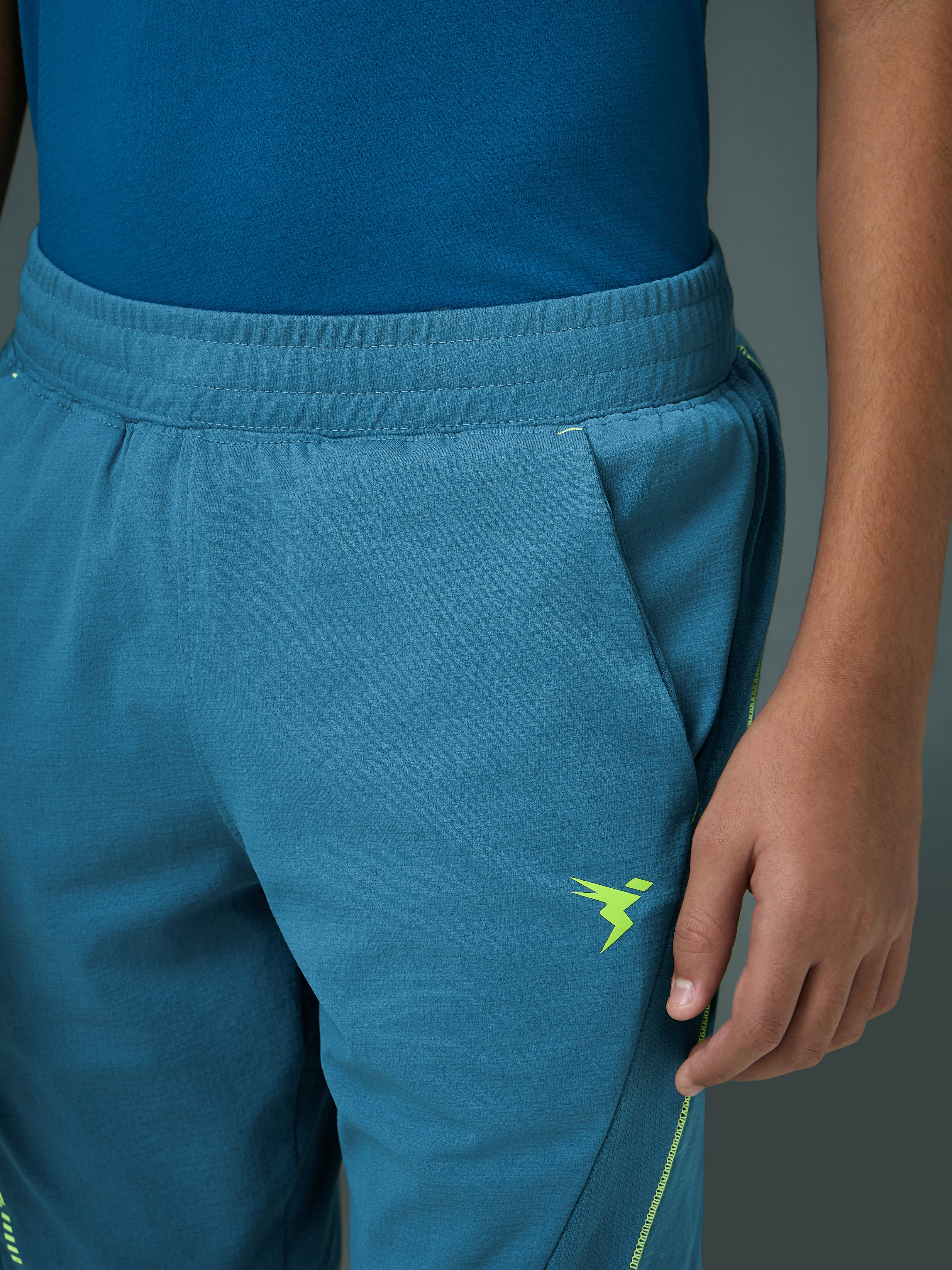 Boys Slim Fit Sports Shorts with COTFLEX - Image 6