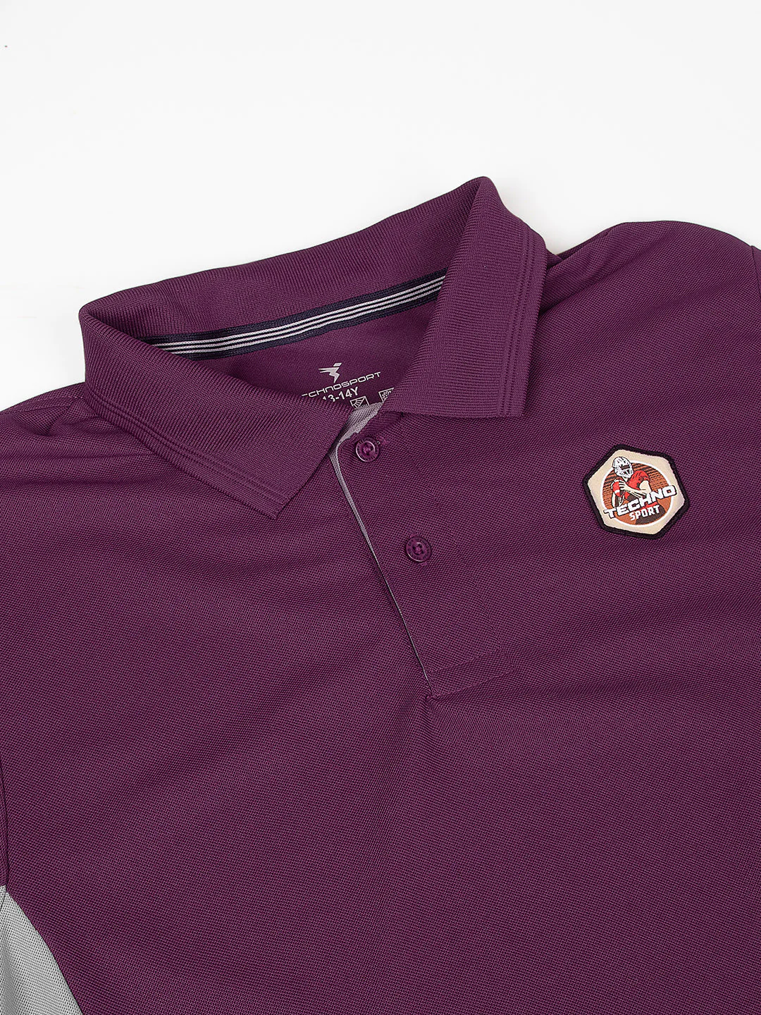 Boys Solid Slim Fit Polo Sports T-shirt with MATPIQ - Image 6