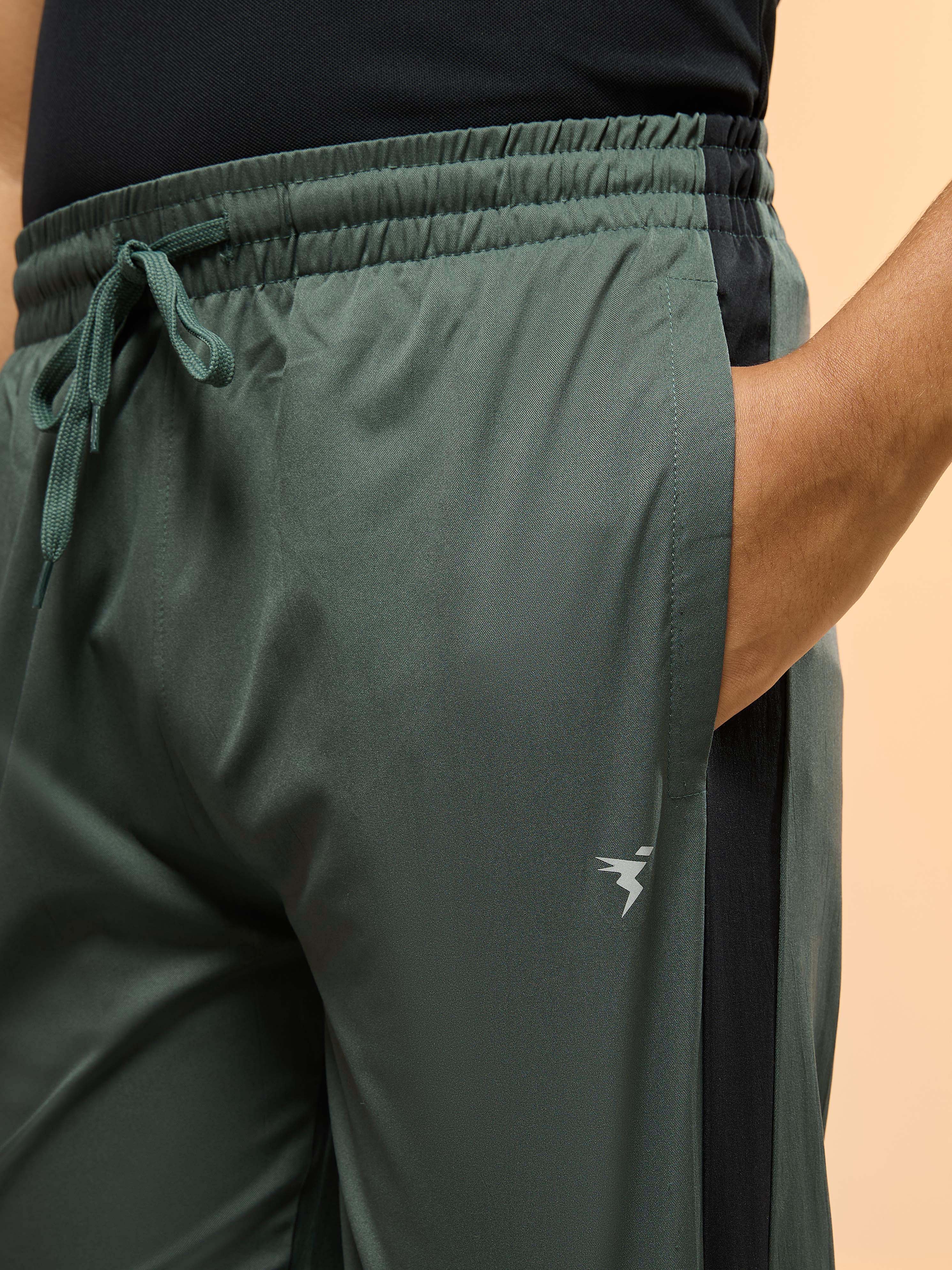 Boys Solid Slim Fit Sports Trackpants with TS FLEXI - Image 6