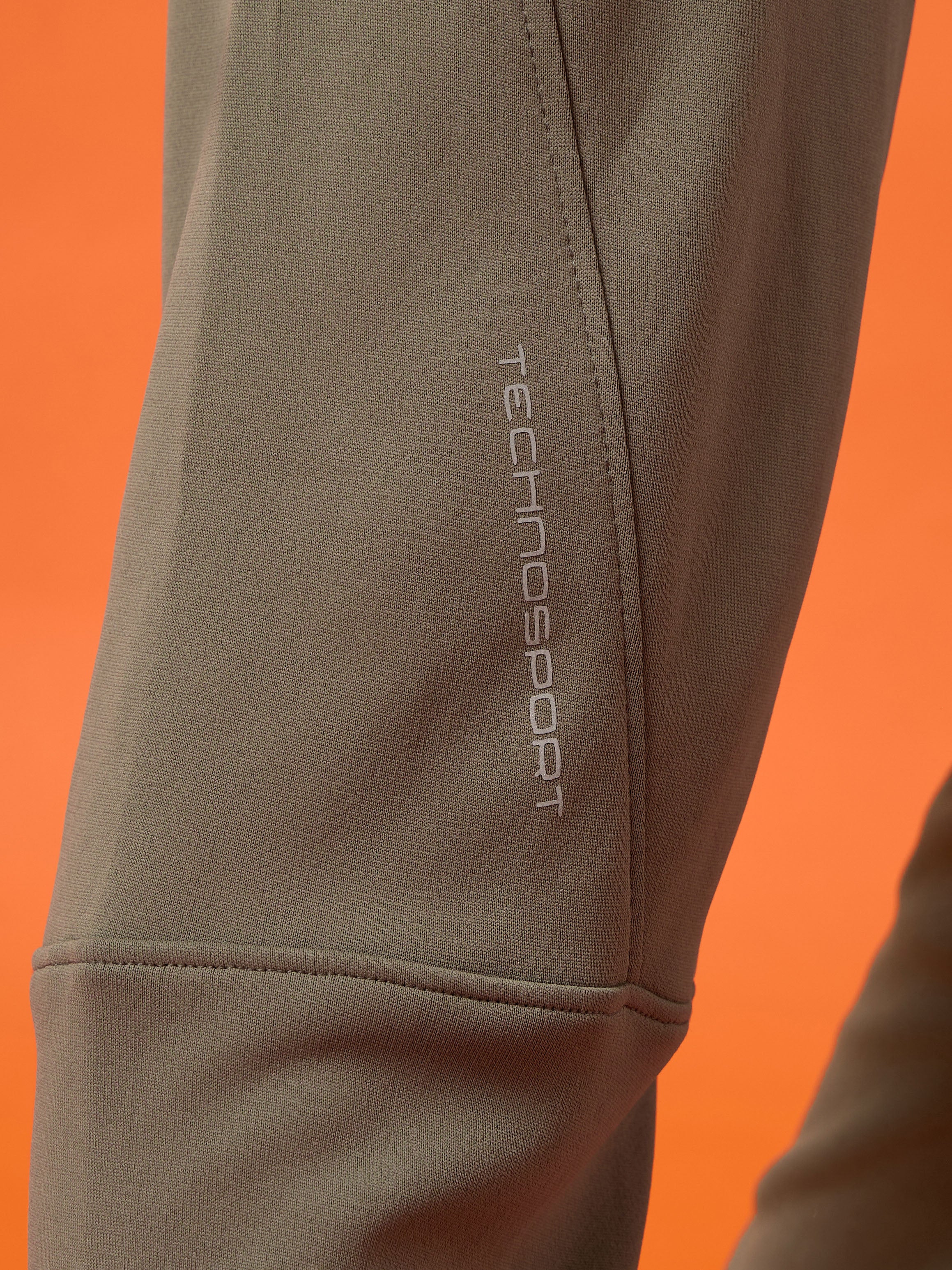 Boys Solid Slim Fit Trackpants with TECHNO GUARD - Image 7