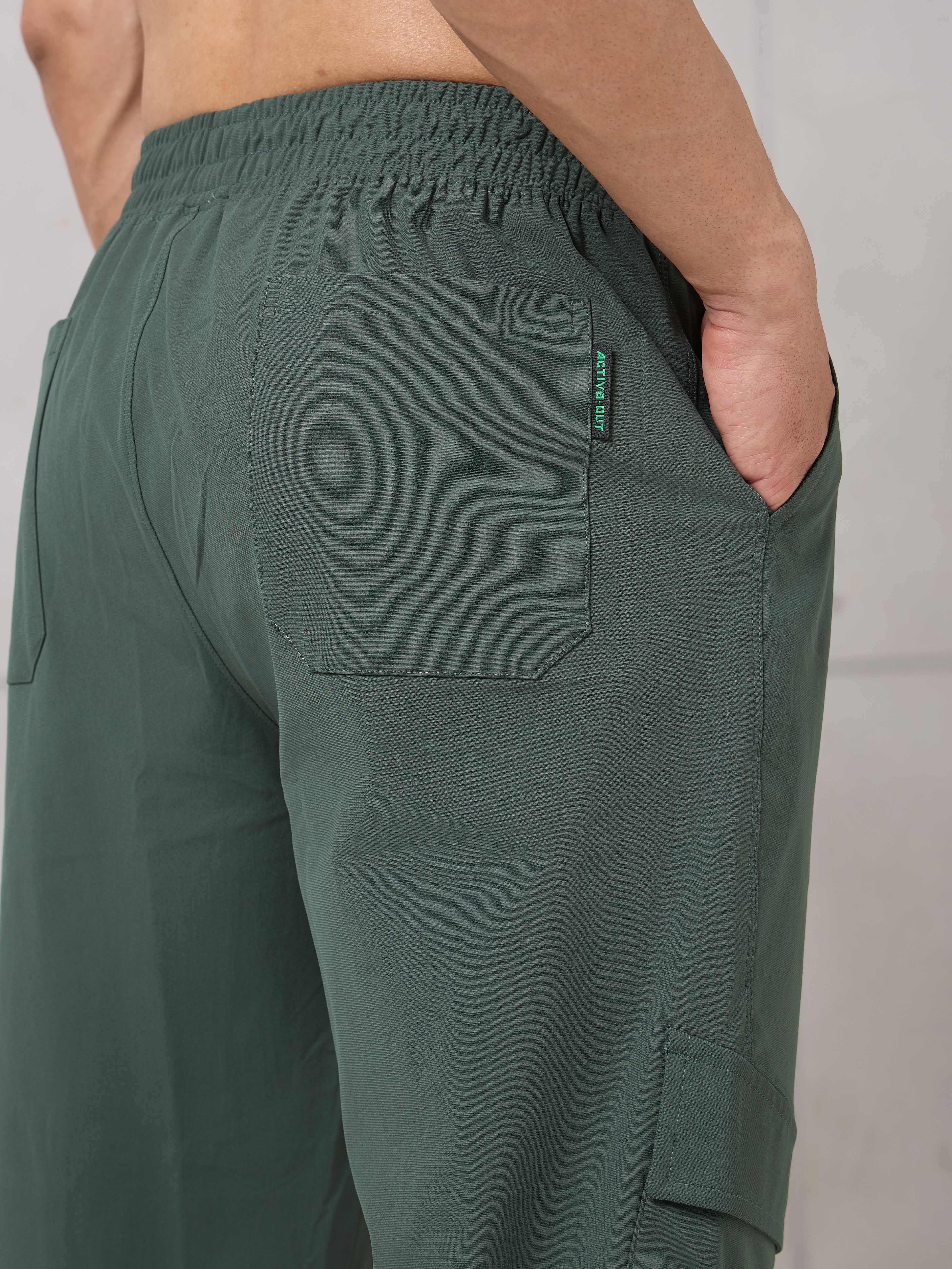 Men Active Out Cargo Trackpants with DURACOOL+ - Image 7