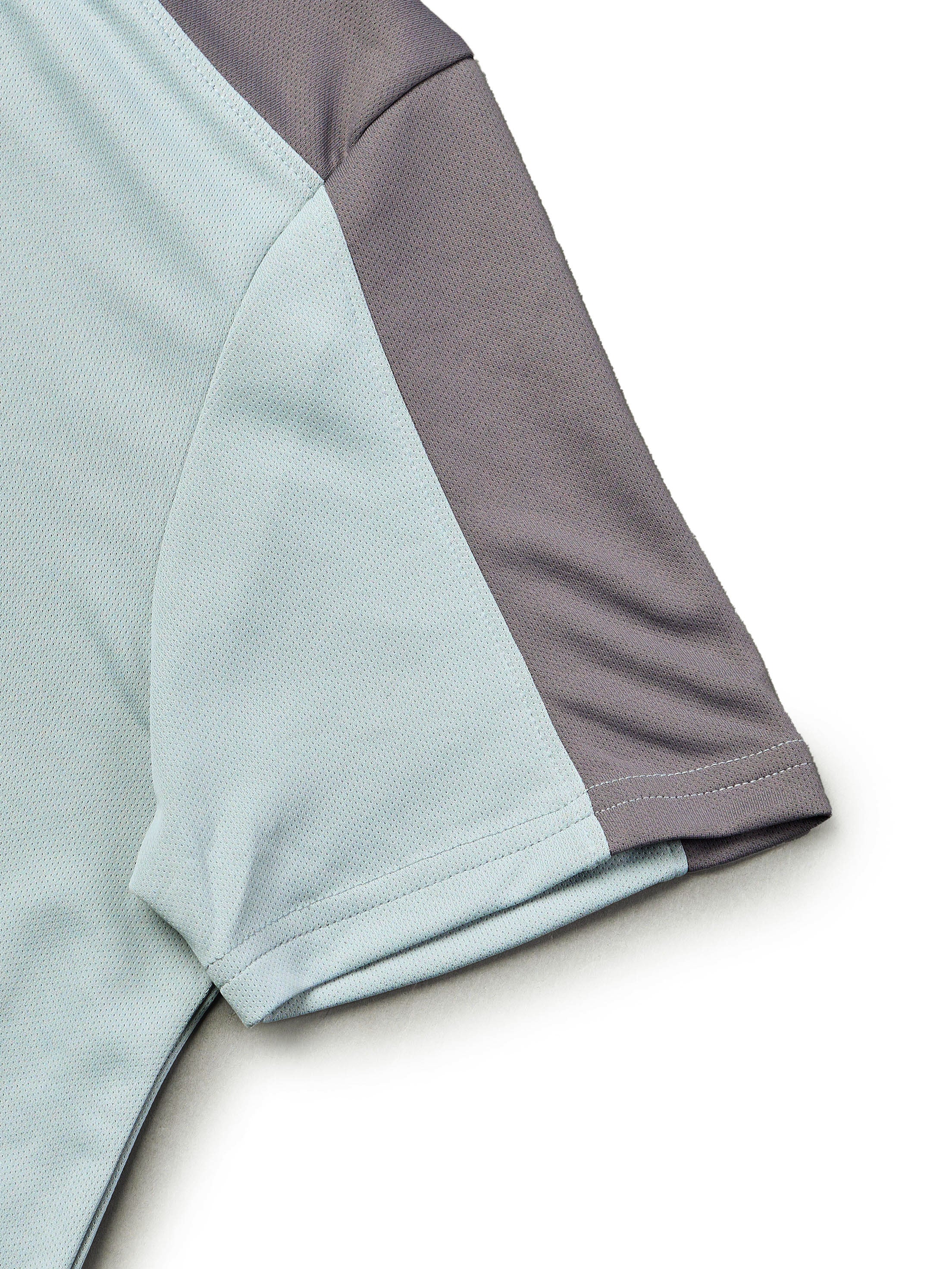 Men Colorblock Relax Fit Polo T-shirt with TECHNO COOL+ - Image 8