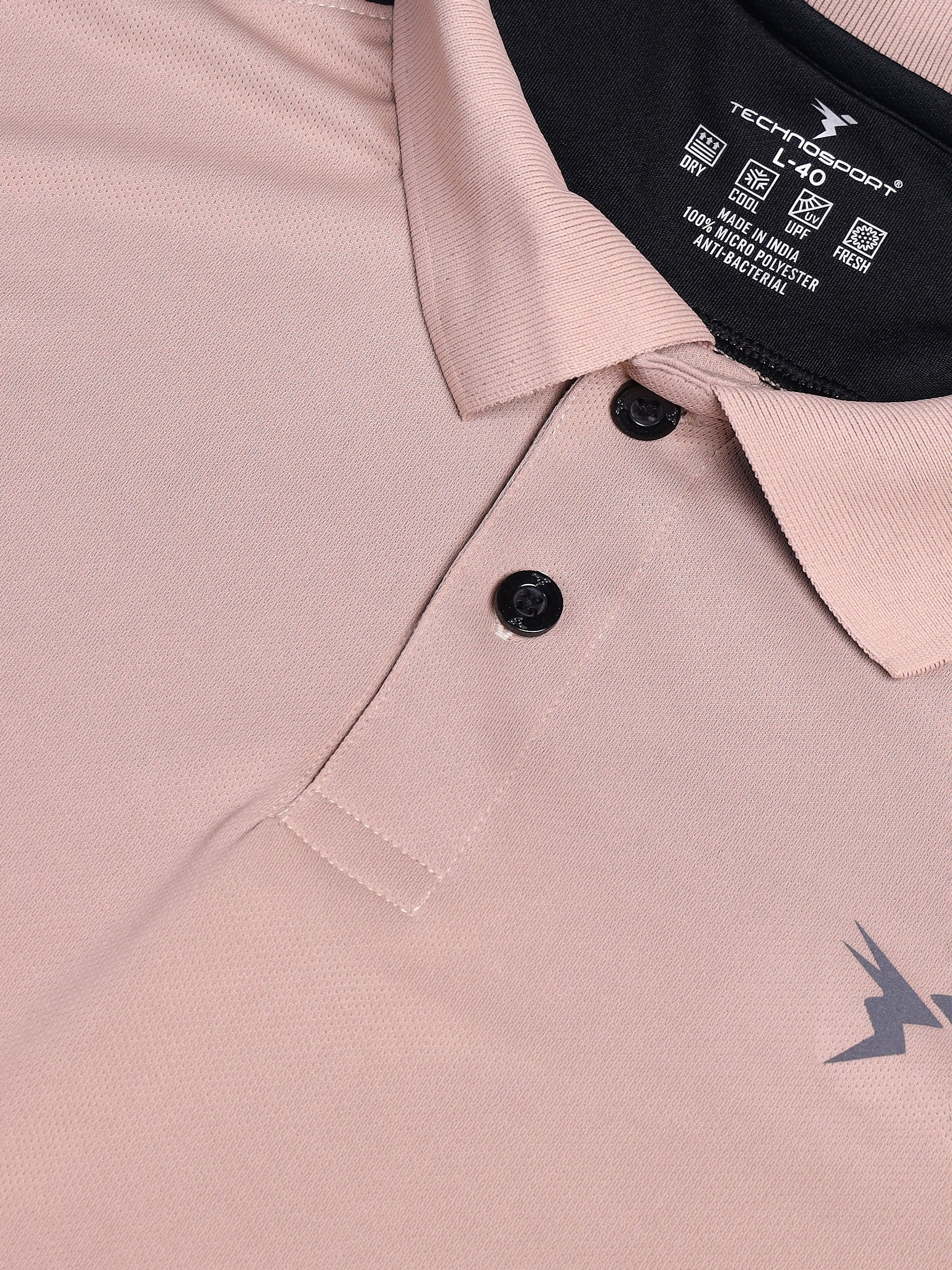 Men Colorblock Relax Fit Polo T-shirt with TECHNO COOL+ - Image 6