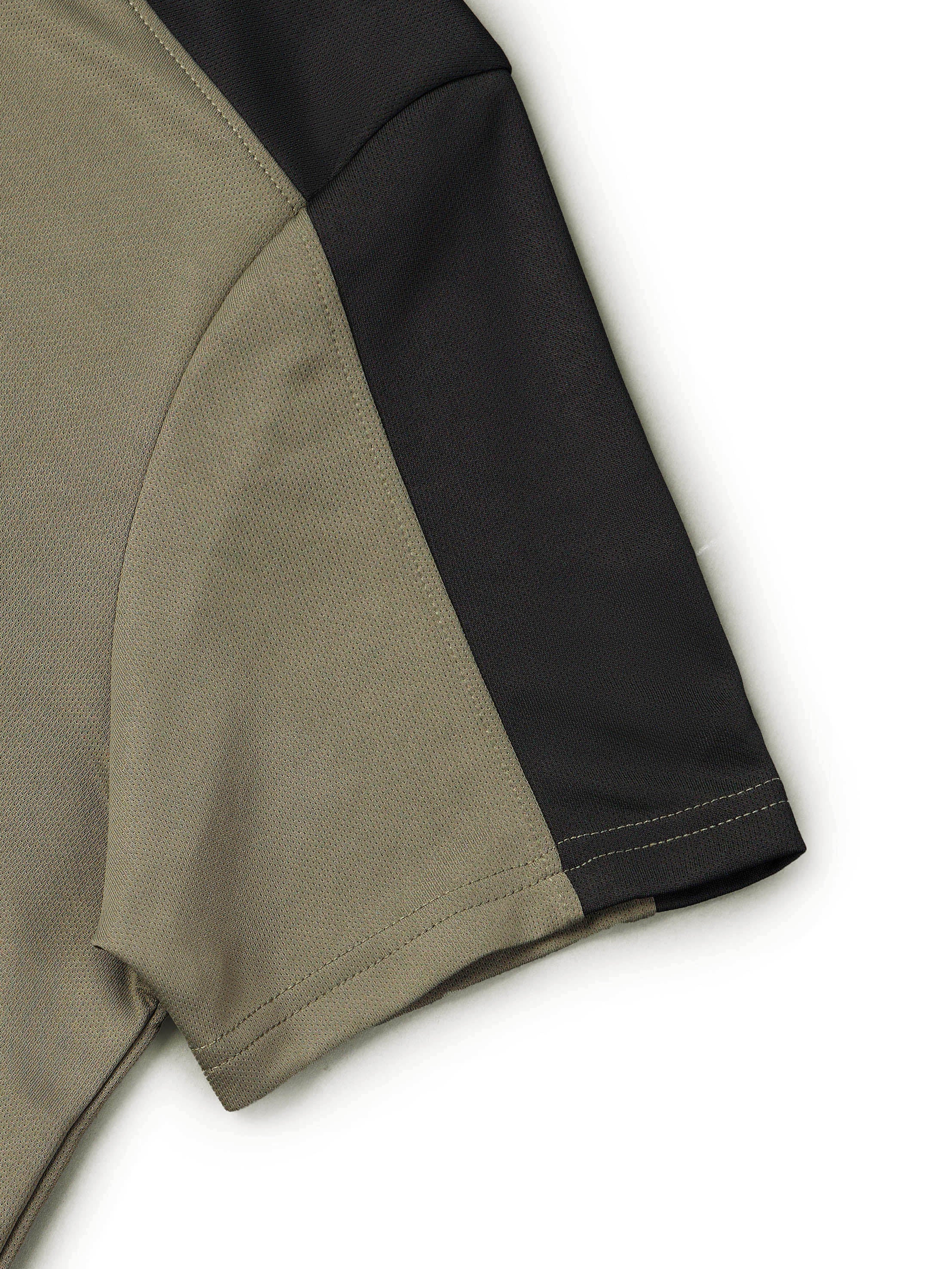 Men Colorblock Relax Fit Polo T-shirt with TECHNO COOL+ - Image 8
