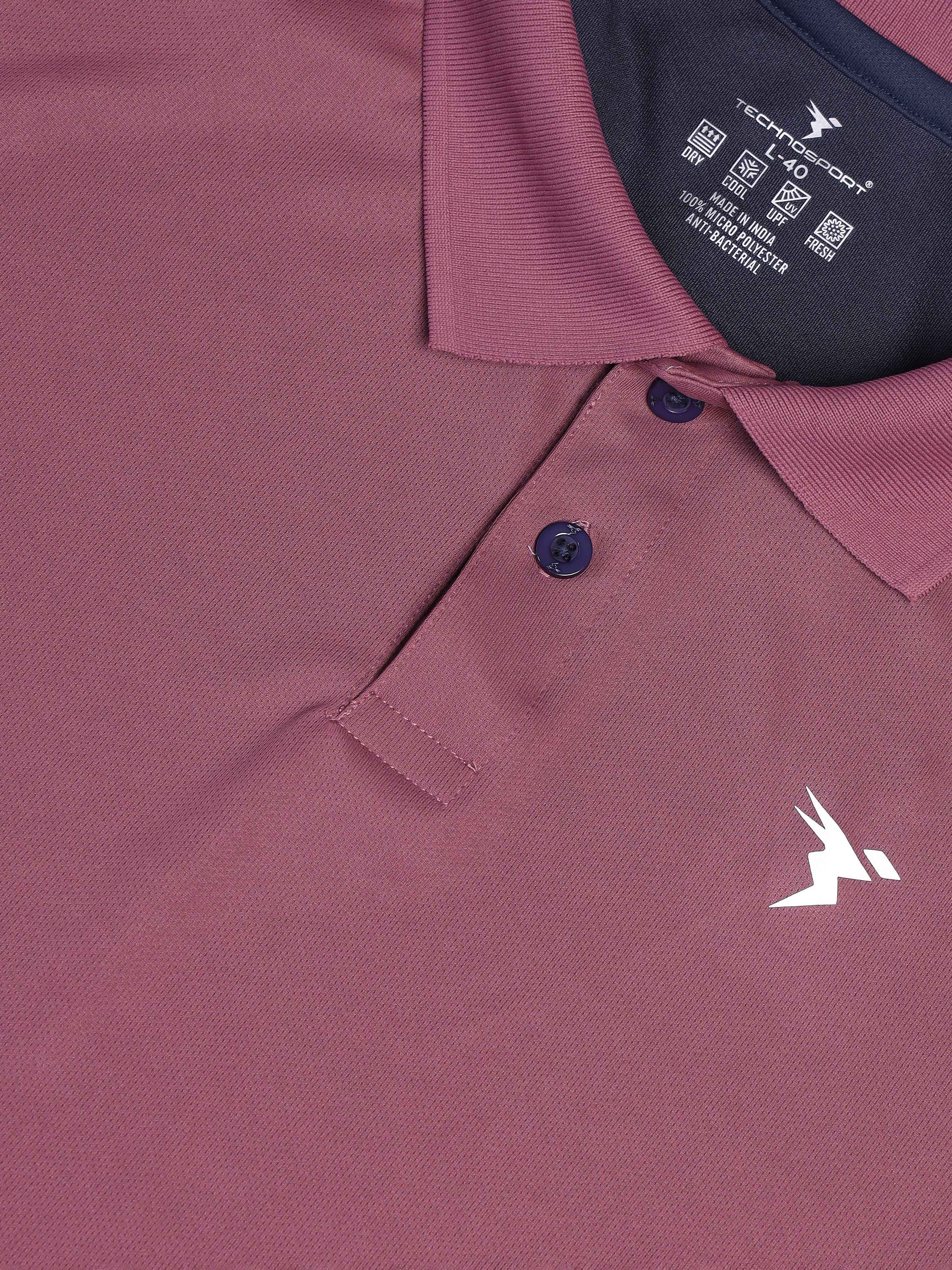 Men Colorblock Relax Fit Polo T-shirt with TECHNO COOL+ - Image 7