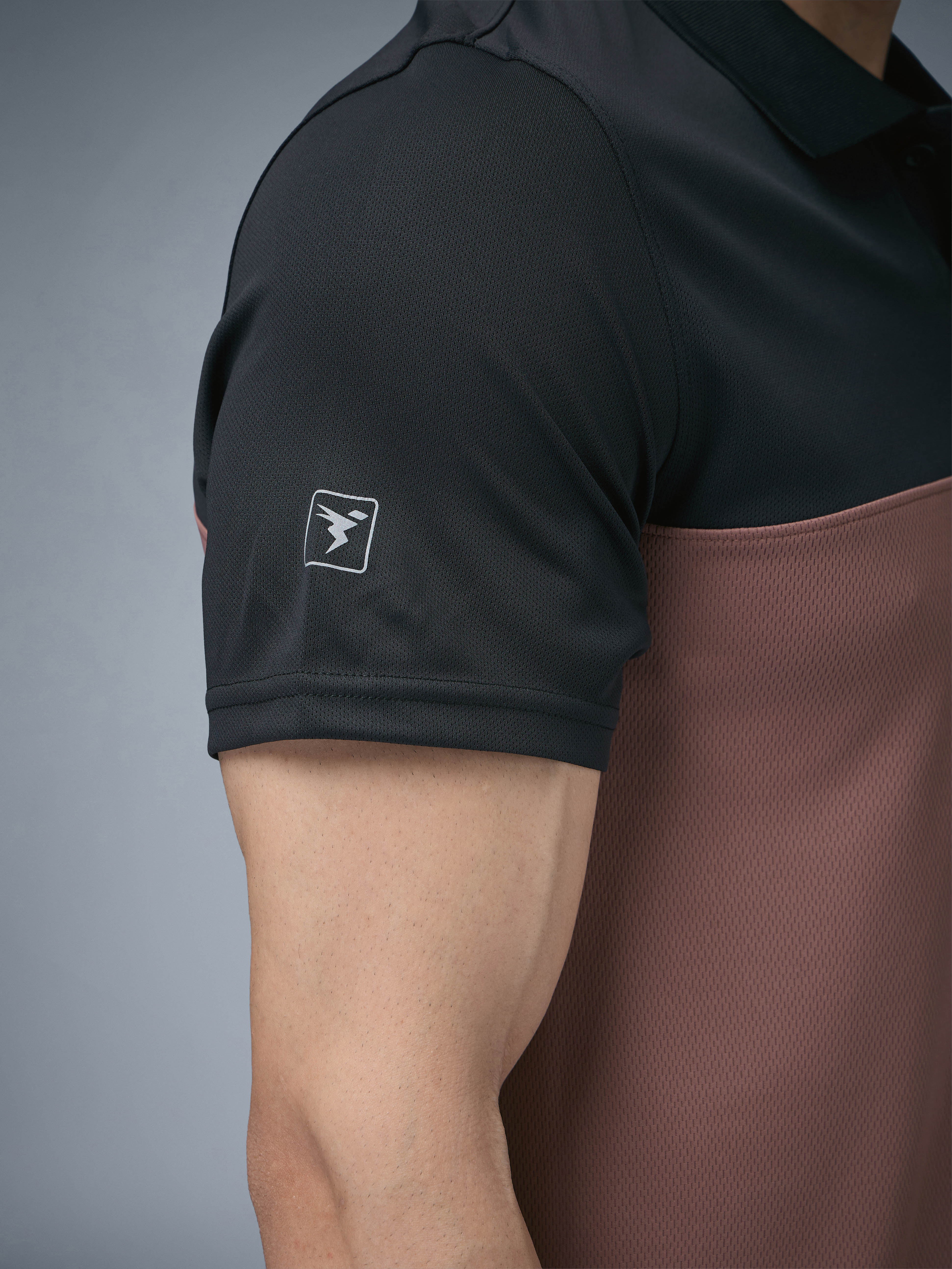 Men Colorblock Relax Fit Polo T-shirt with TECHNO COOL+ - Image 7